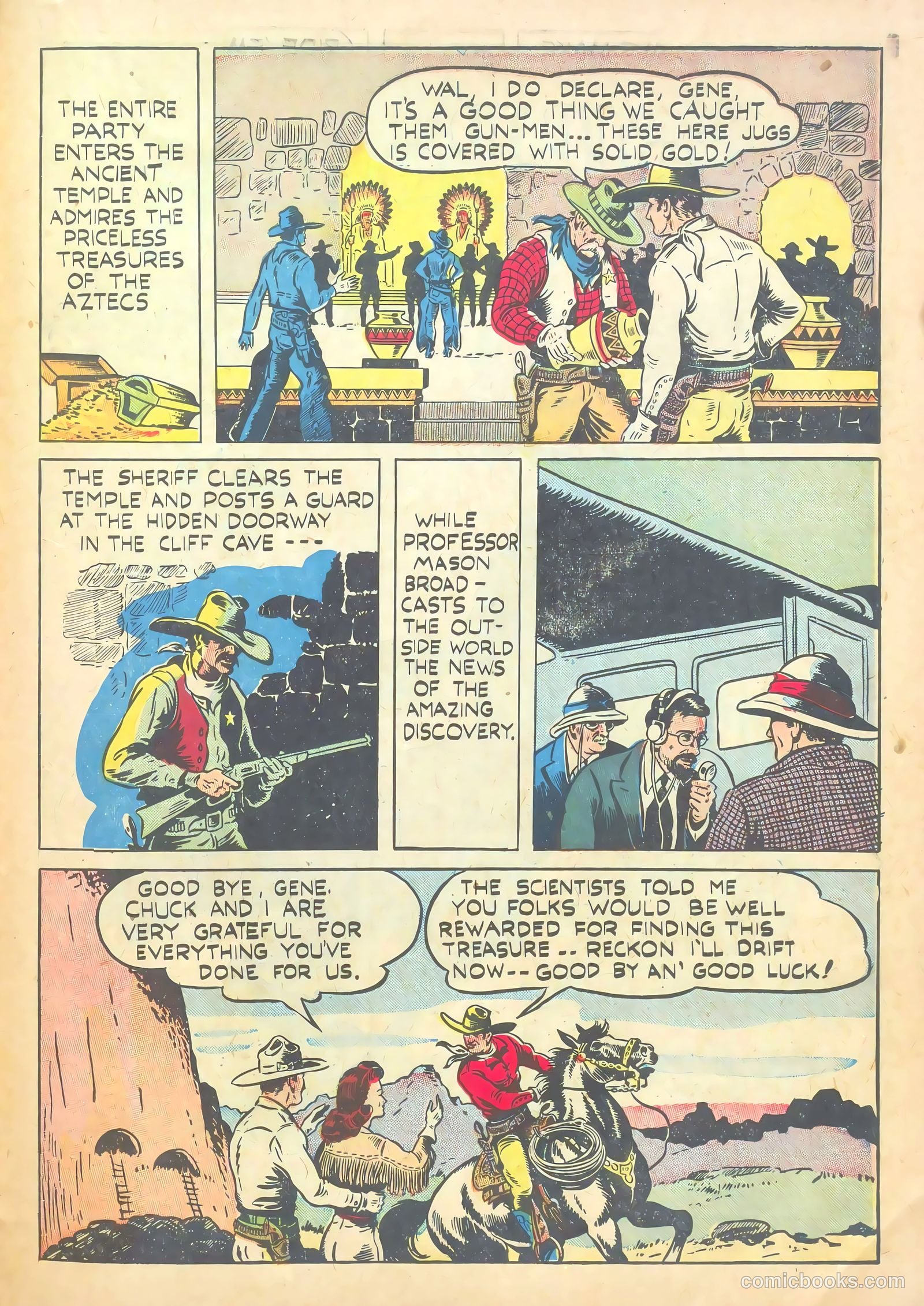 Gene Autry Comics #3 — page 43 of 68