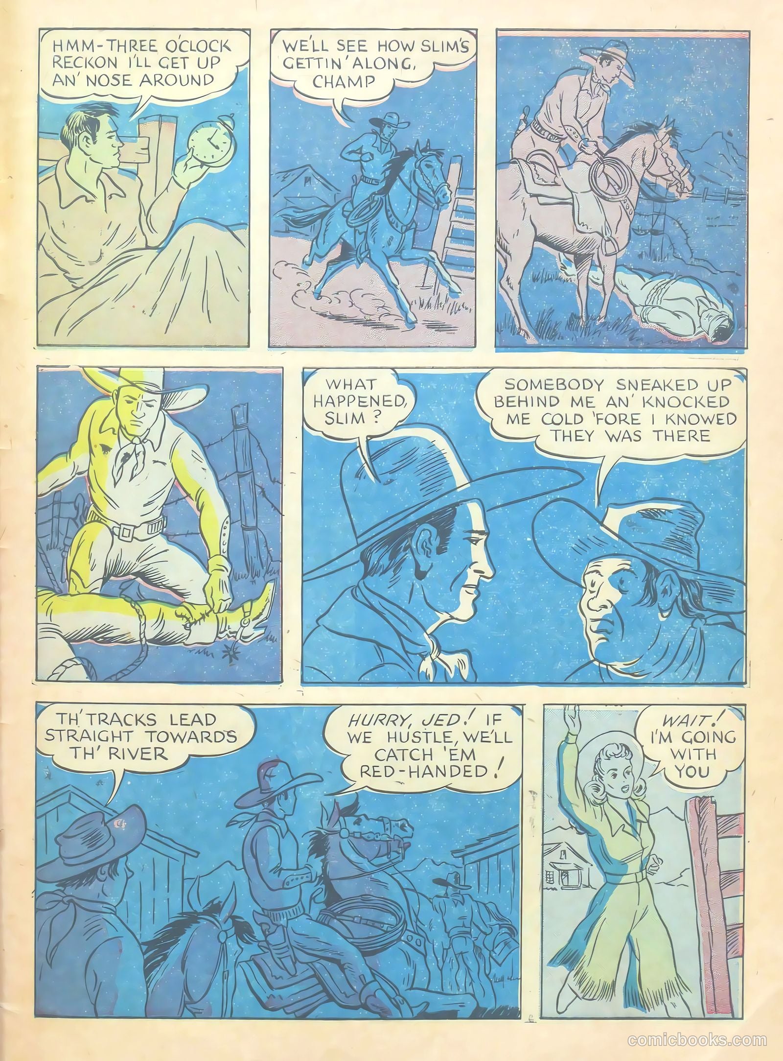 Gene Autry Comics #3 — page 61 of 68