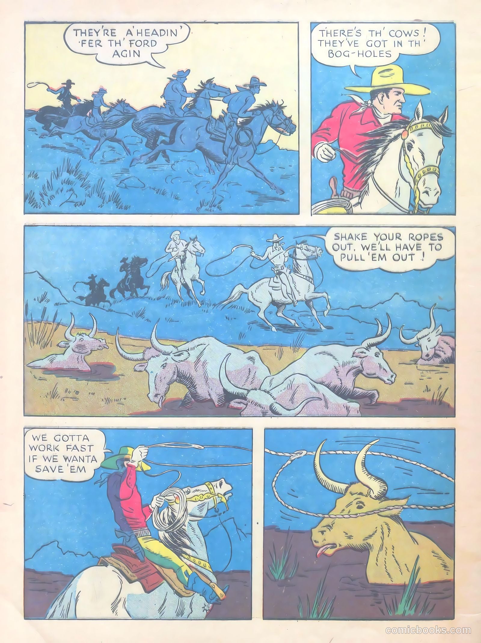 Gene Autry Comics #3 — page 62 of 68
