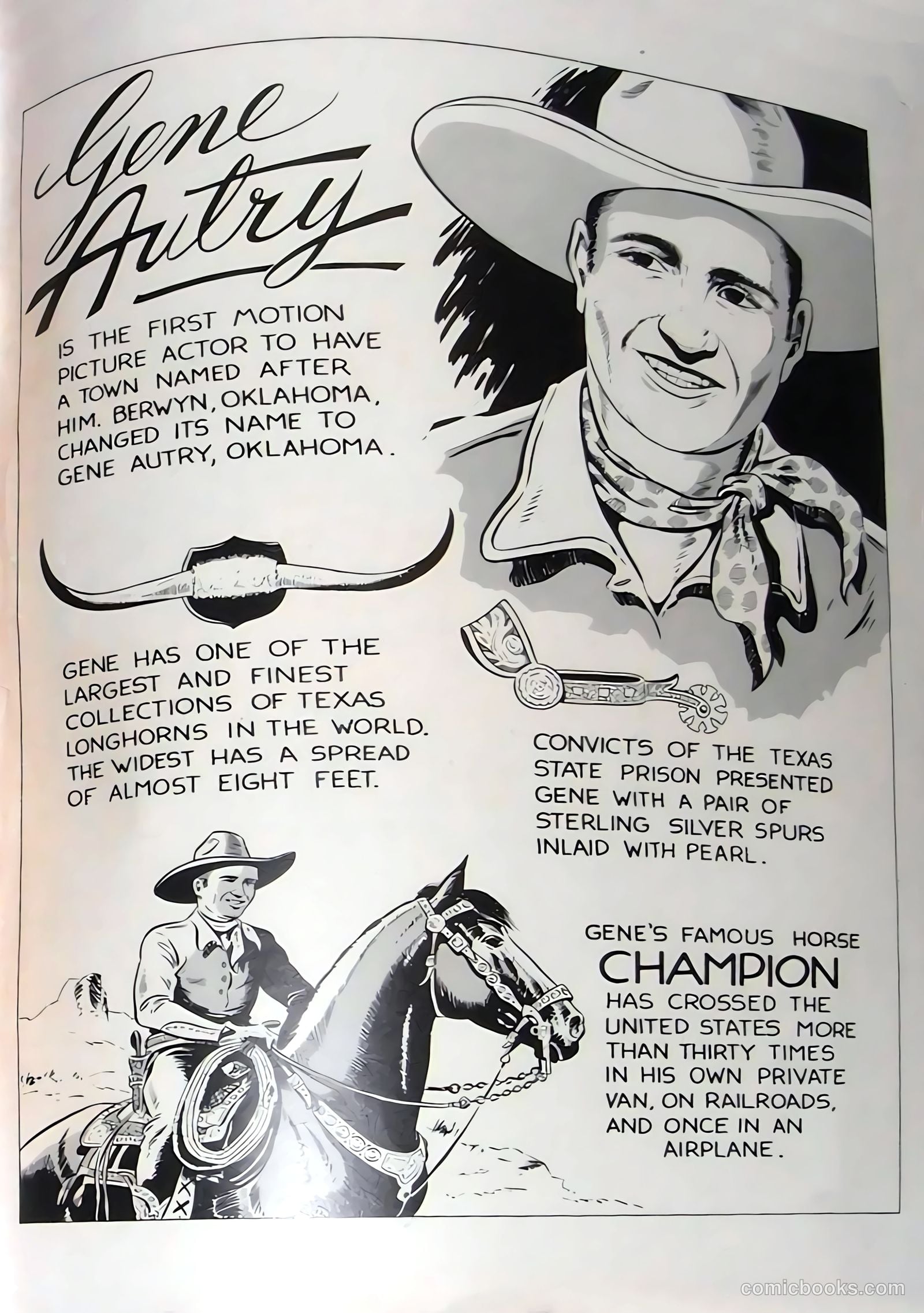 Gene Autry Comics #3 — page 67 of 68