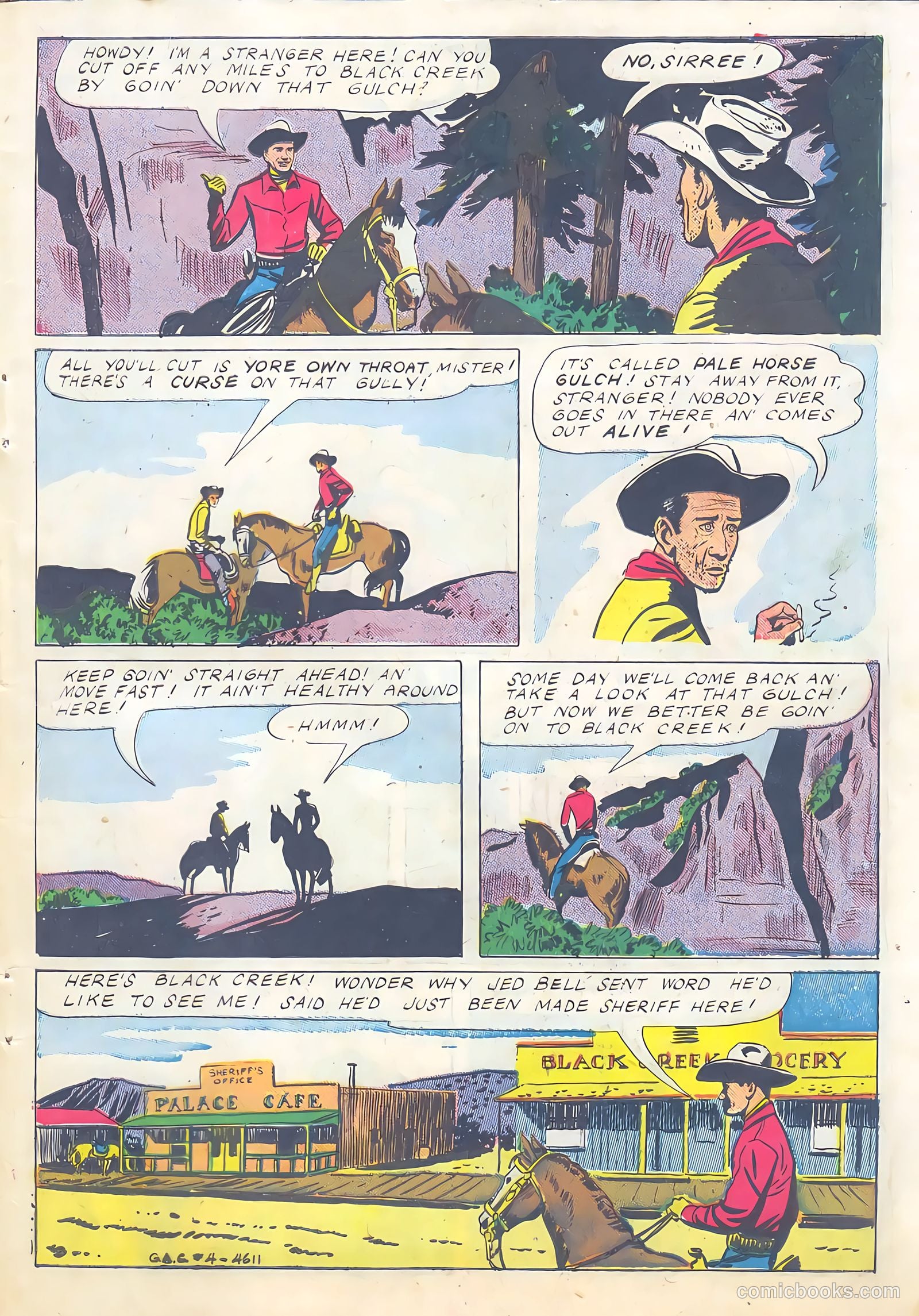 Gene Autry Comics #4 — page 3 of 52