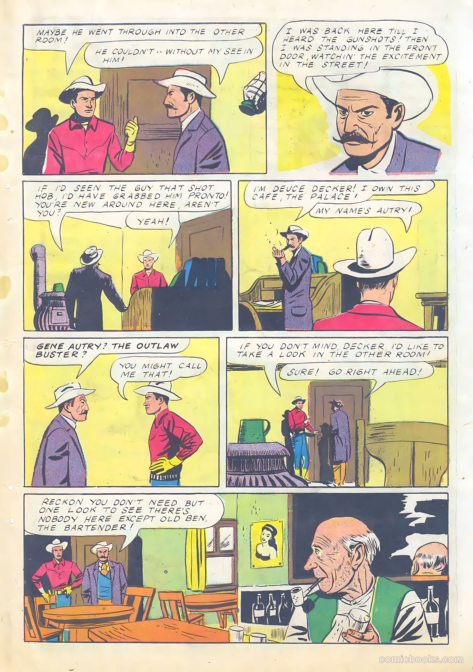 Gene Autry Comics #4 — page 9 of 52
