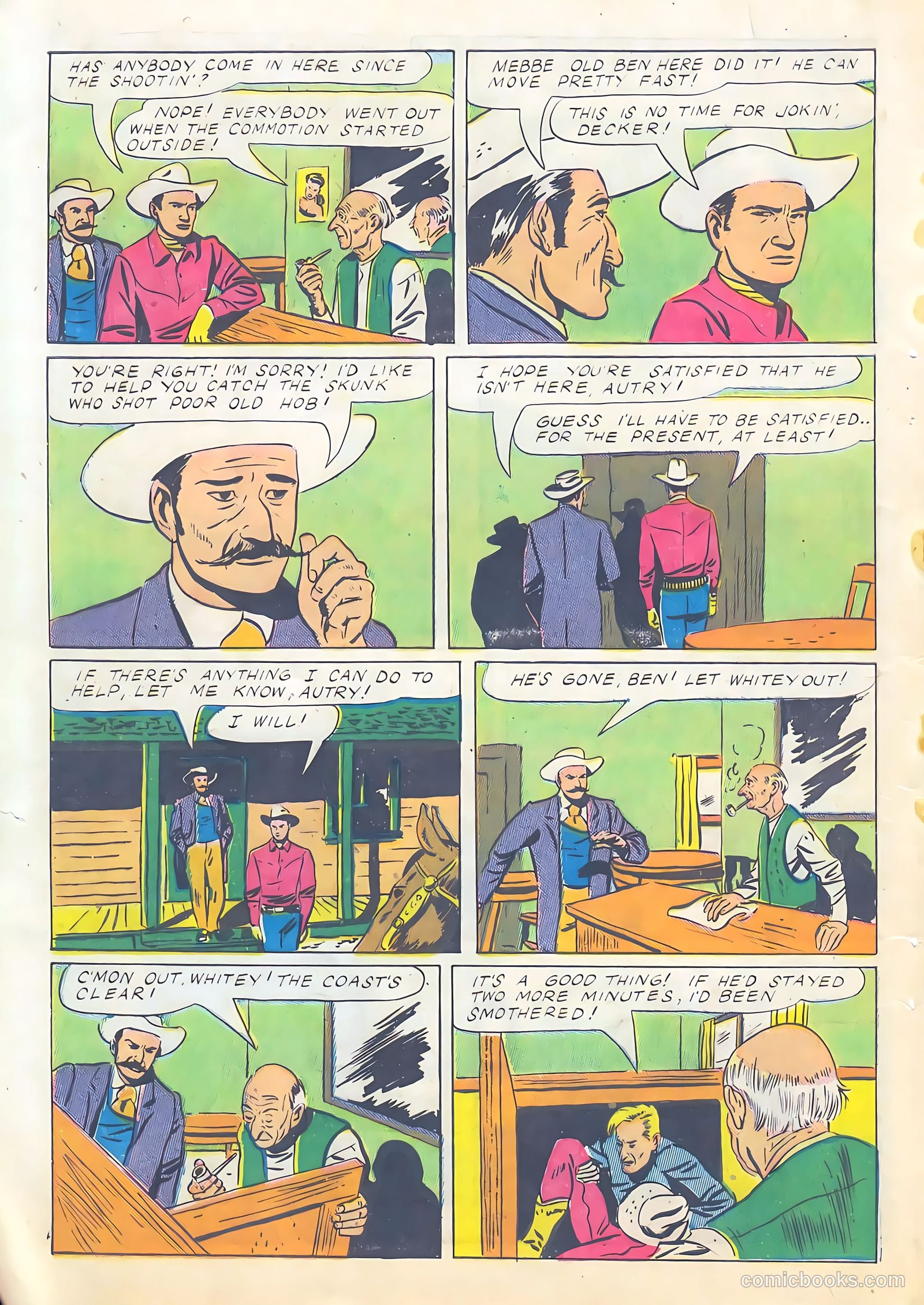 Gene Autry Comics #4 — page 10 of 52