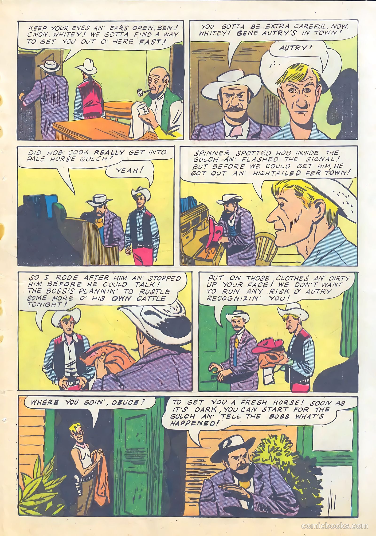Gene Autry Comics #4 — page 11 of 52