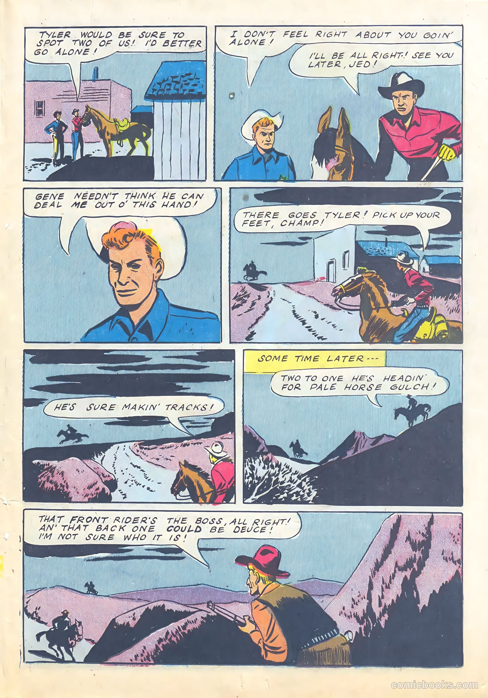 Gene Autry Comics #4 — page 17 of 52