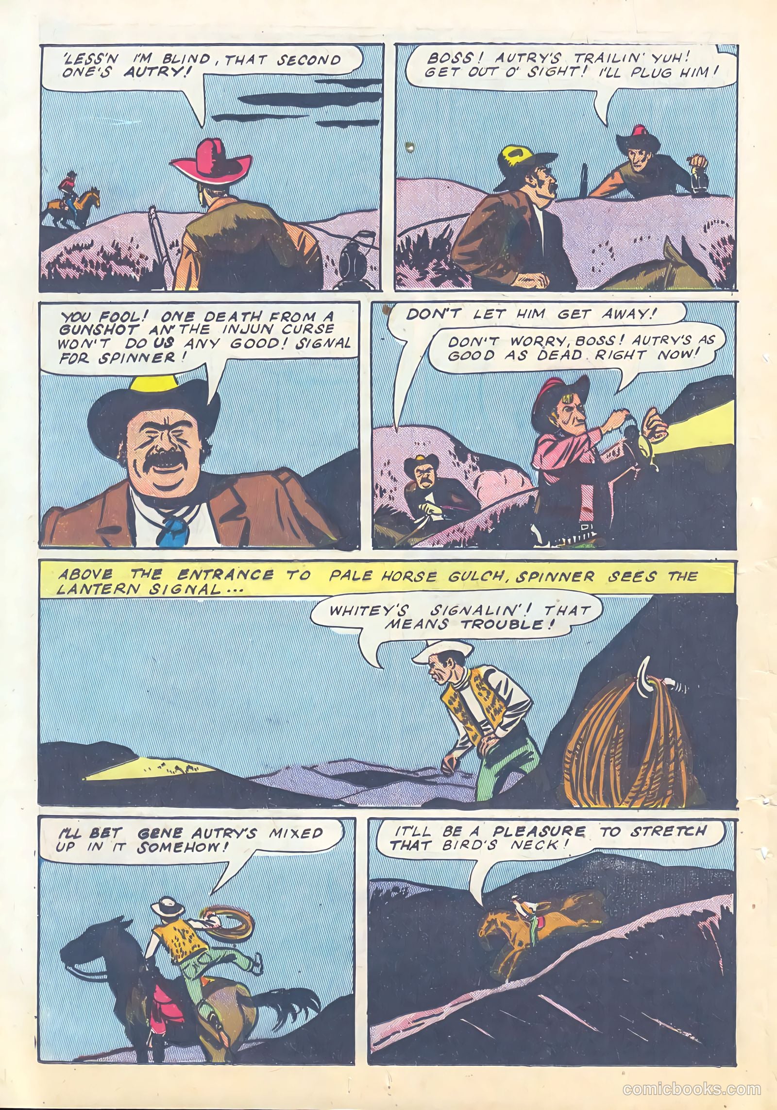 Gene Autry Comics #4 — page 18 of 52