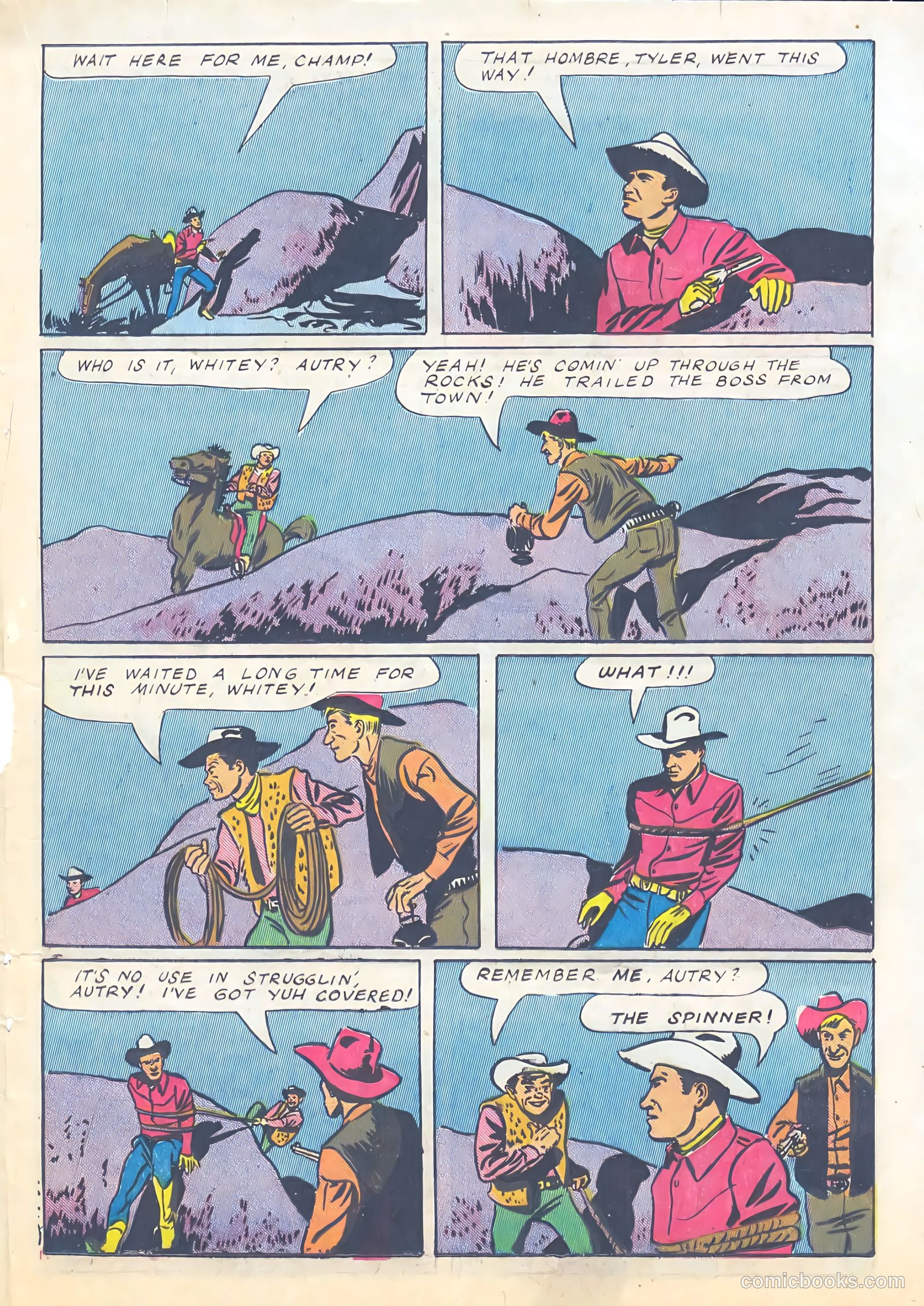 Gene Autry Comics #4 — page 19 of 52