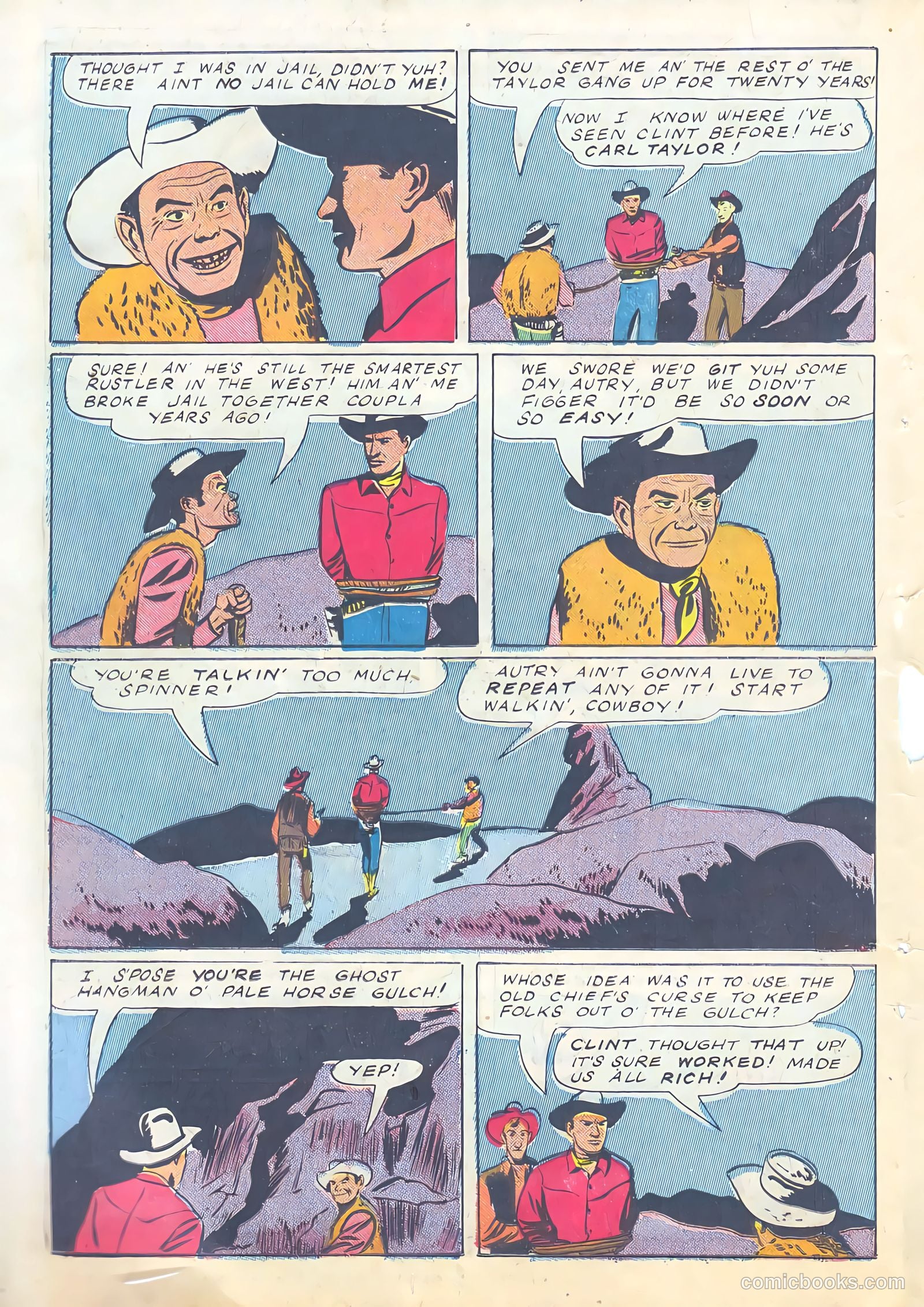 Gene Autry Comics #4 — page 20 of 52