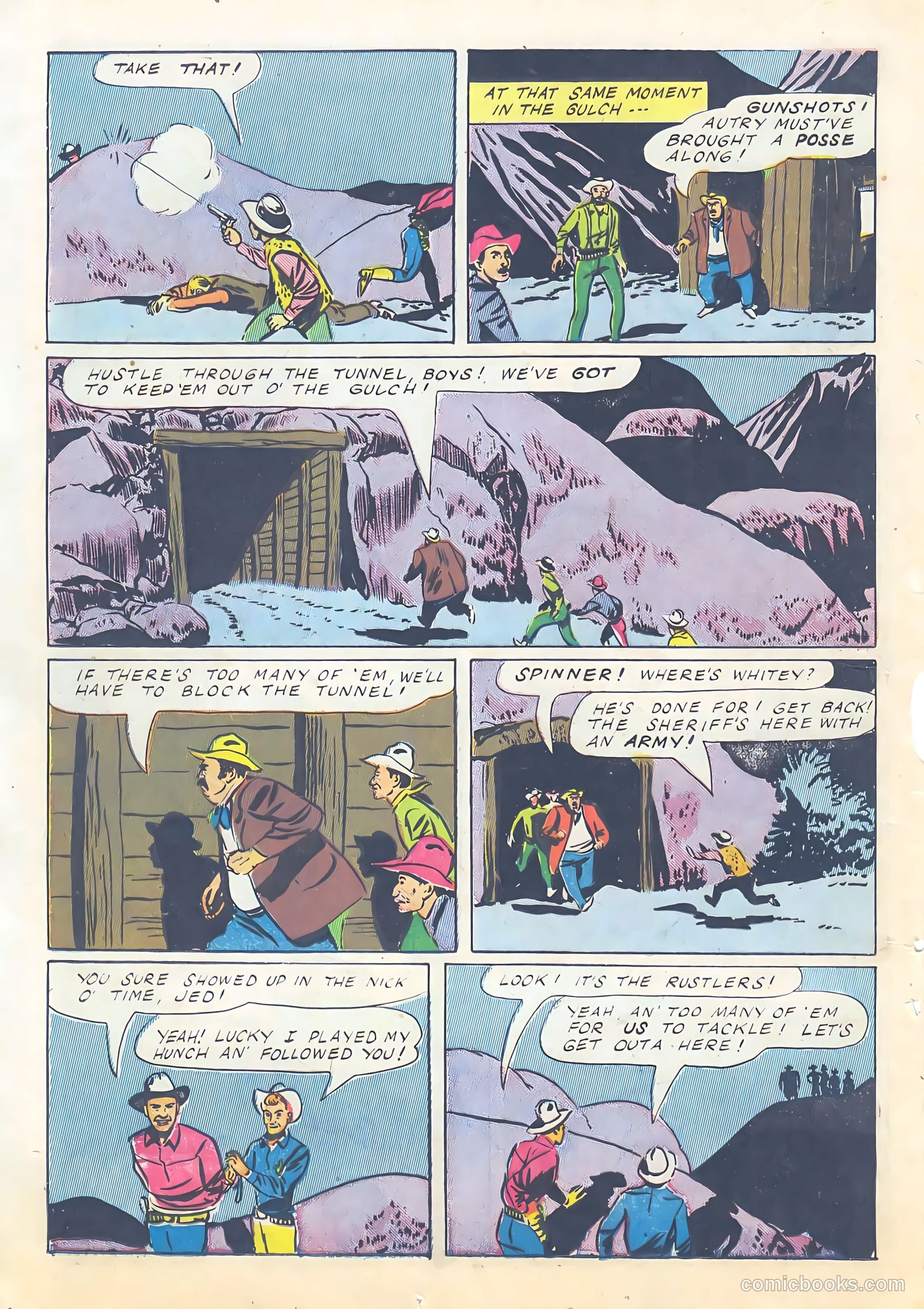 Gene Autry Comics #4 — page 22 of 52