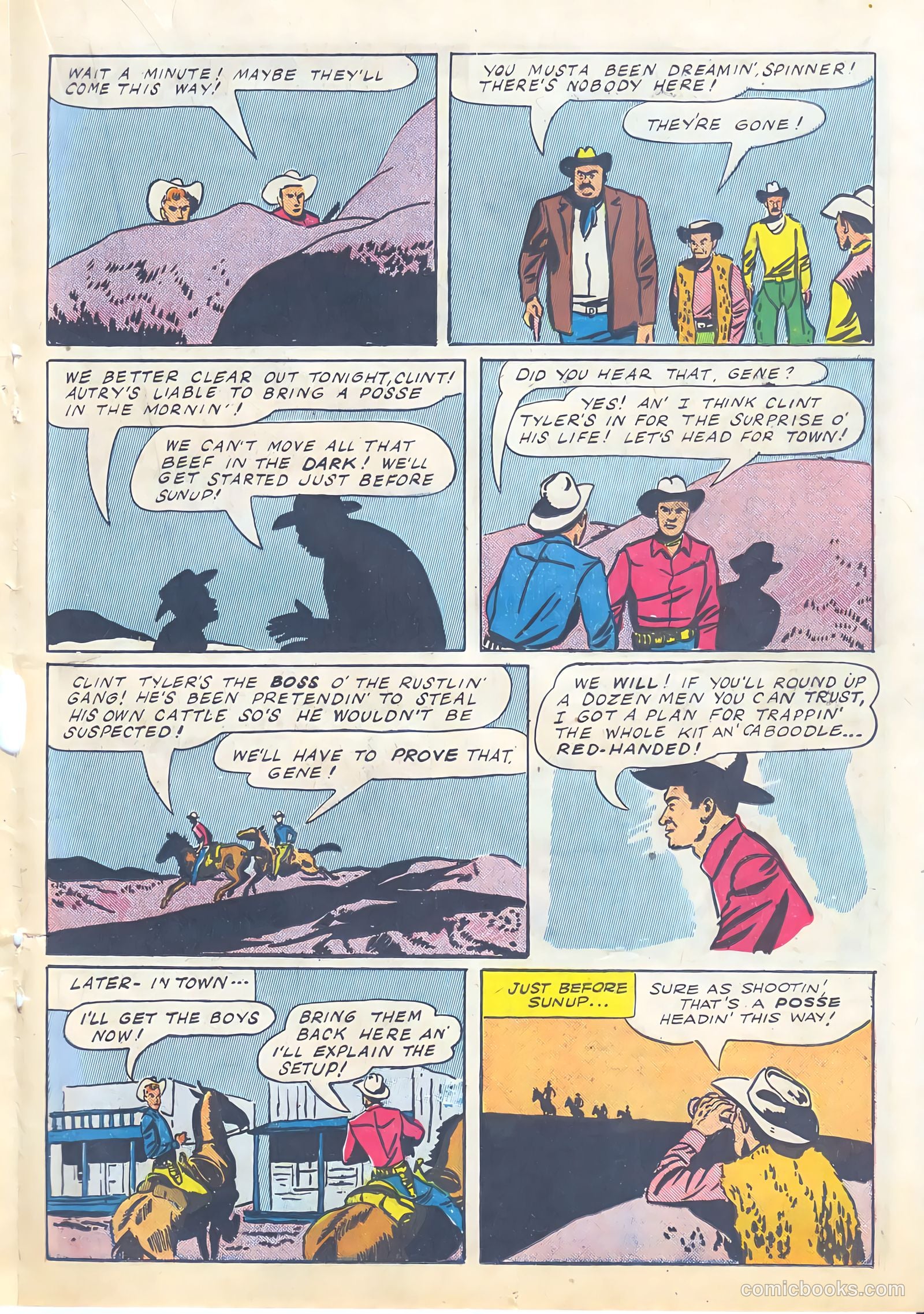 Gene Autry Comics #4 — page 23 of 52