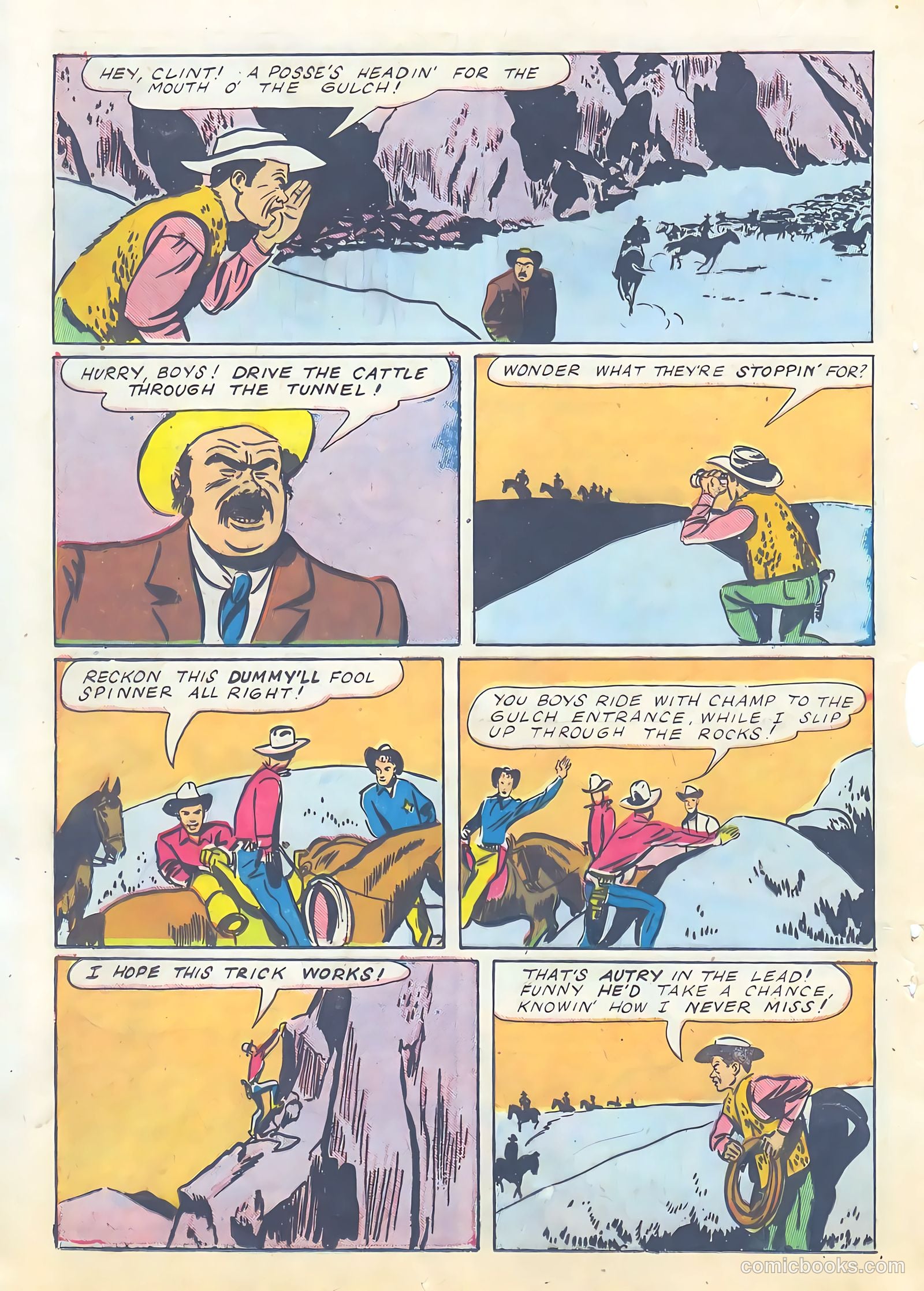Gene Autry Comics #4 — page 24 of 52