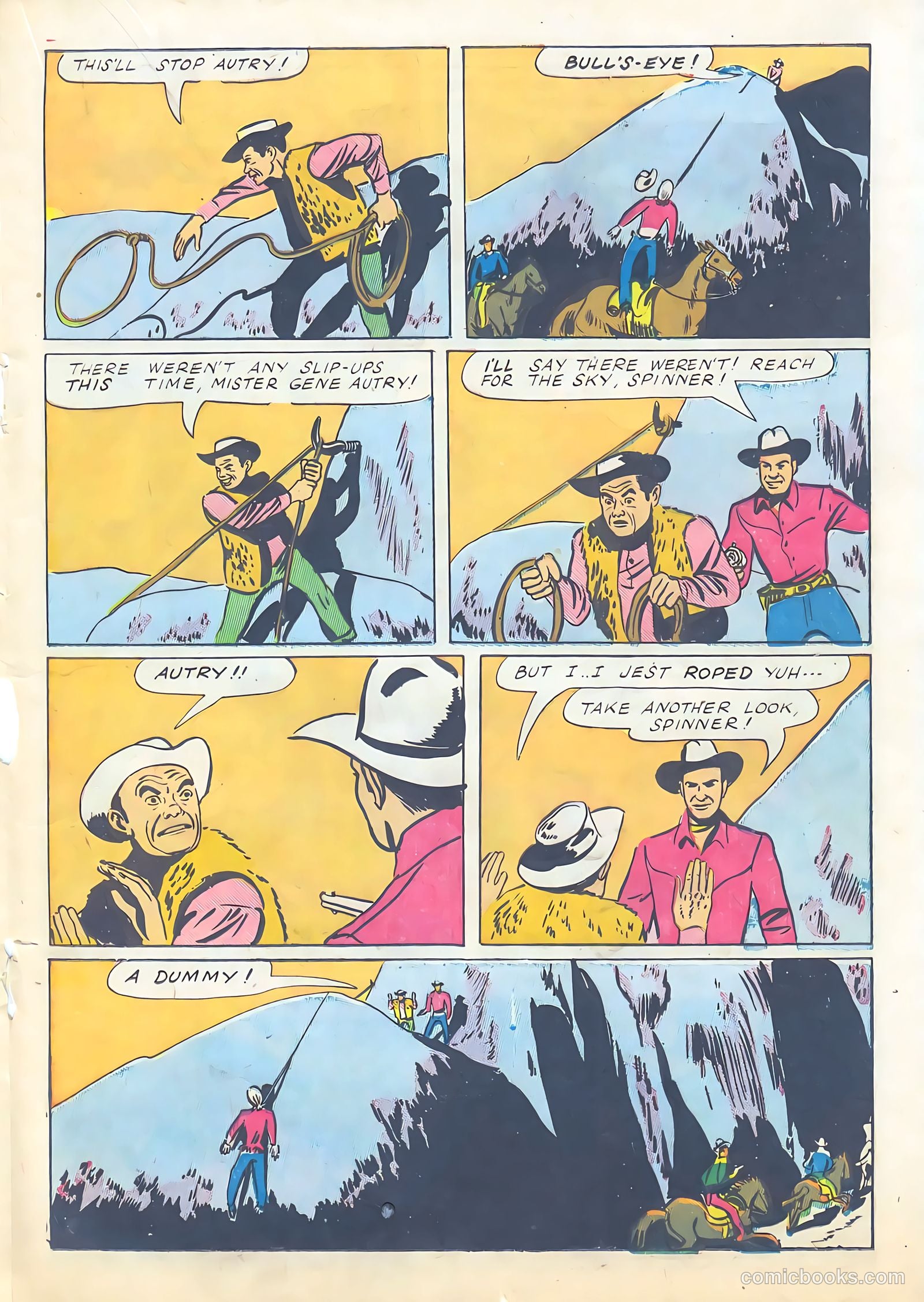 Gene Autry Comics #4 — page 25 of 52
