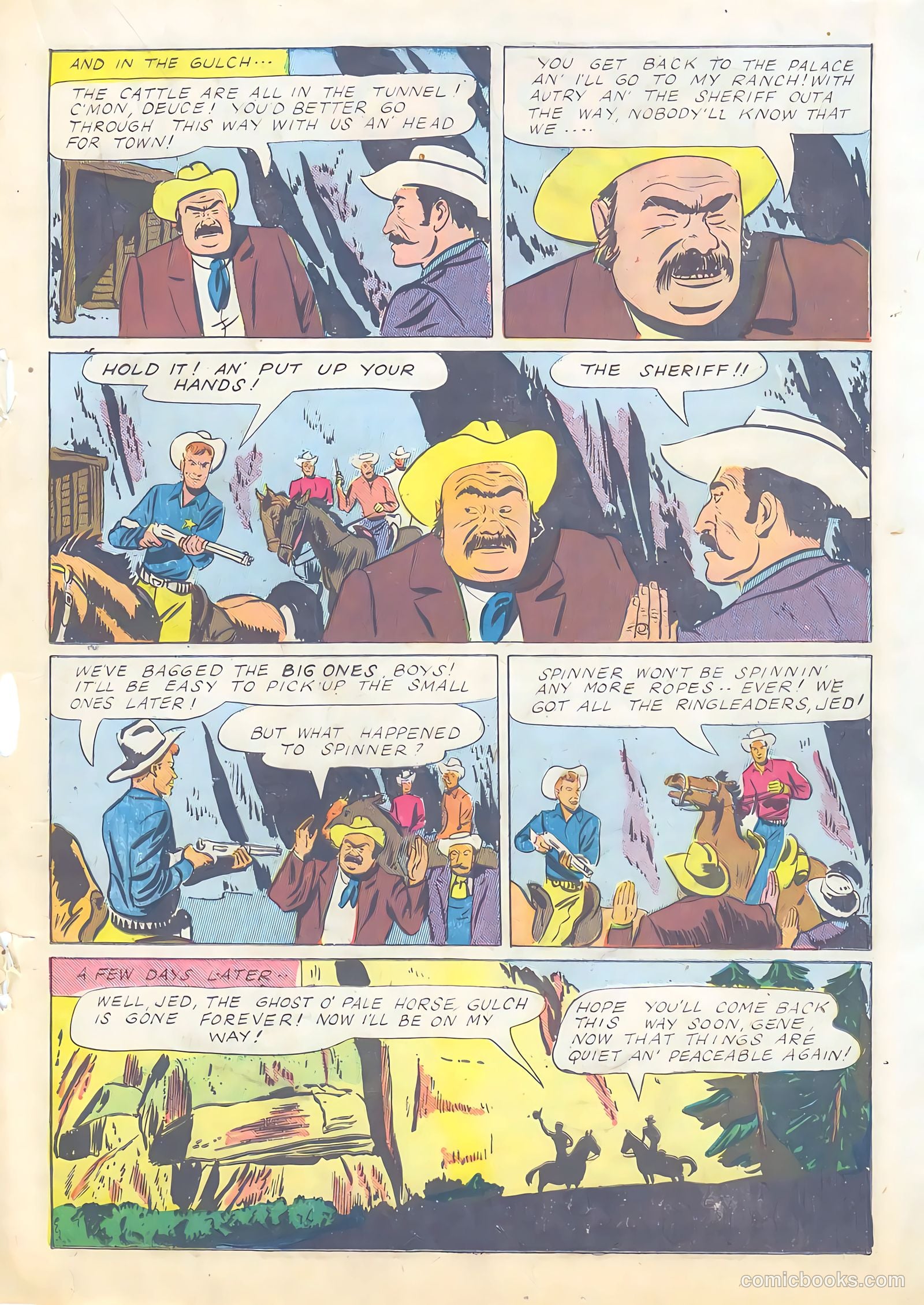 Gene Autry Comics #4 — page 27 of 52