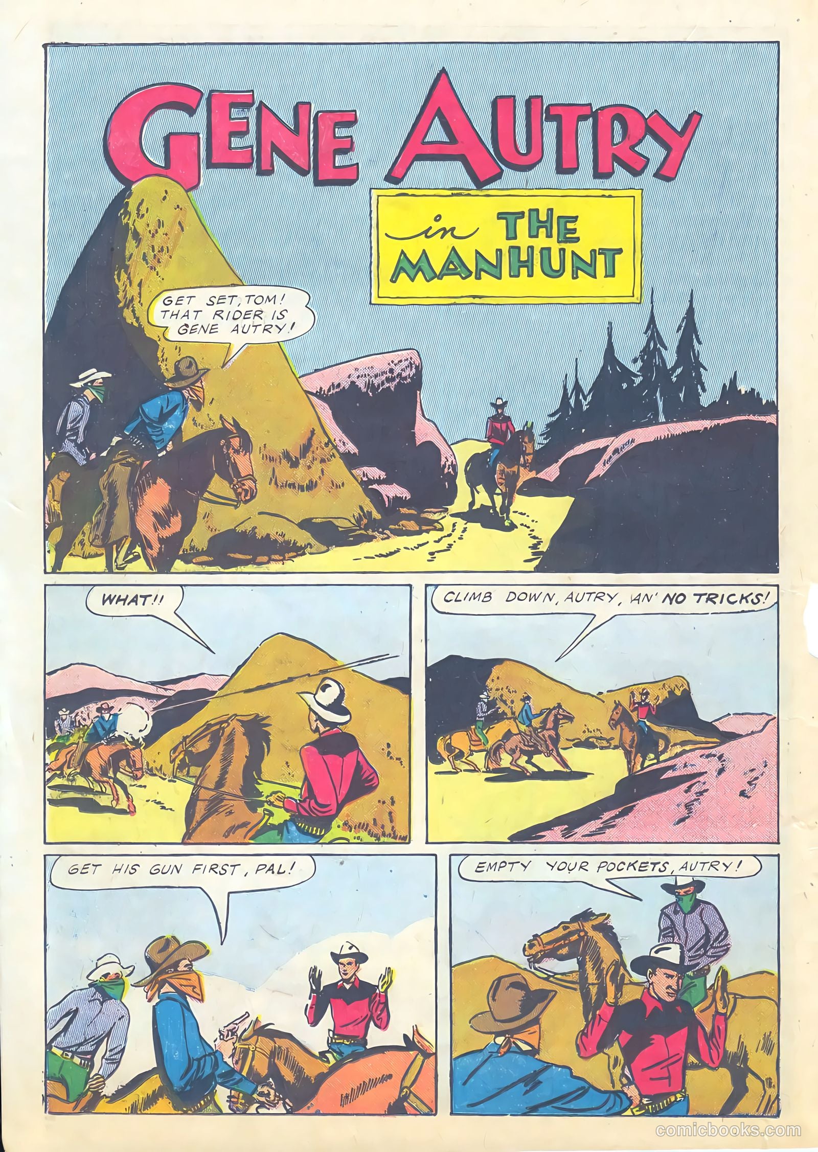 Gene Autry Comics #4 — page 30 of 52
