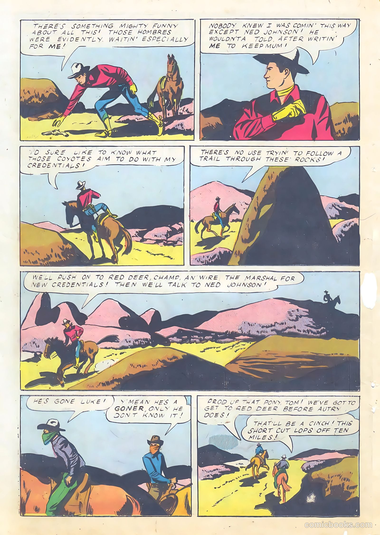 Gene Autry Comics #4 — page 32 of 52
