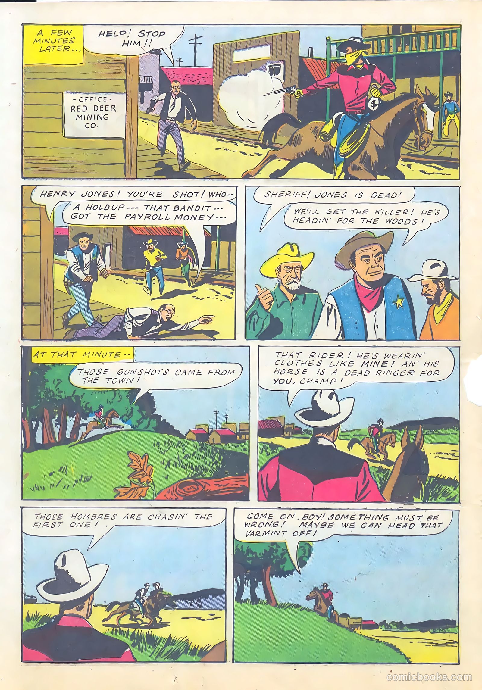 Gene Autry Comics #4 — page 34 of 52