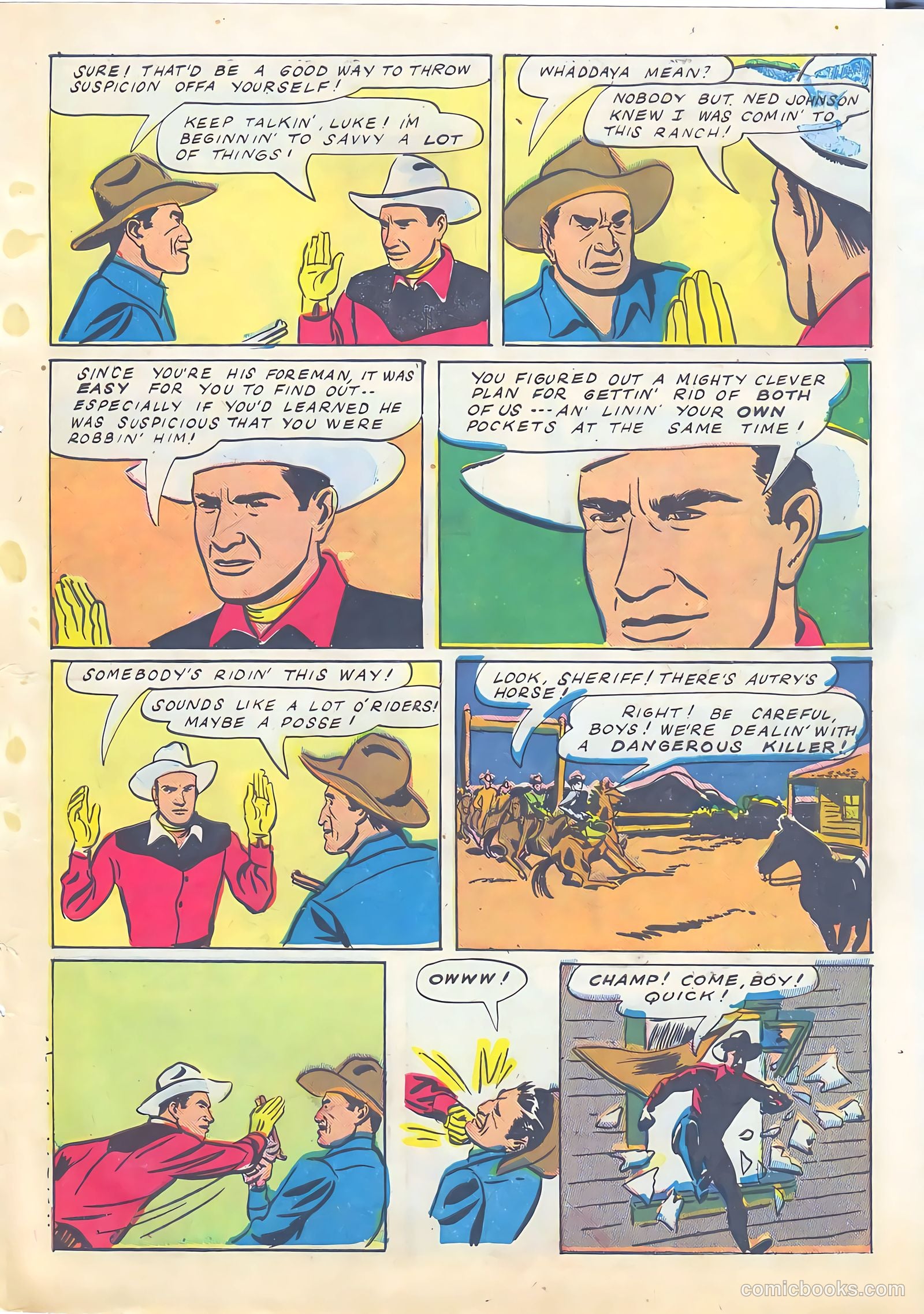Gene Autry Comics #4 — page 41 of 52