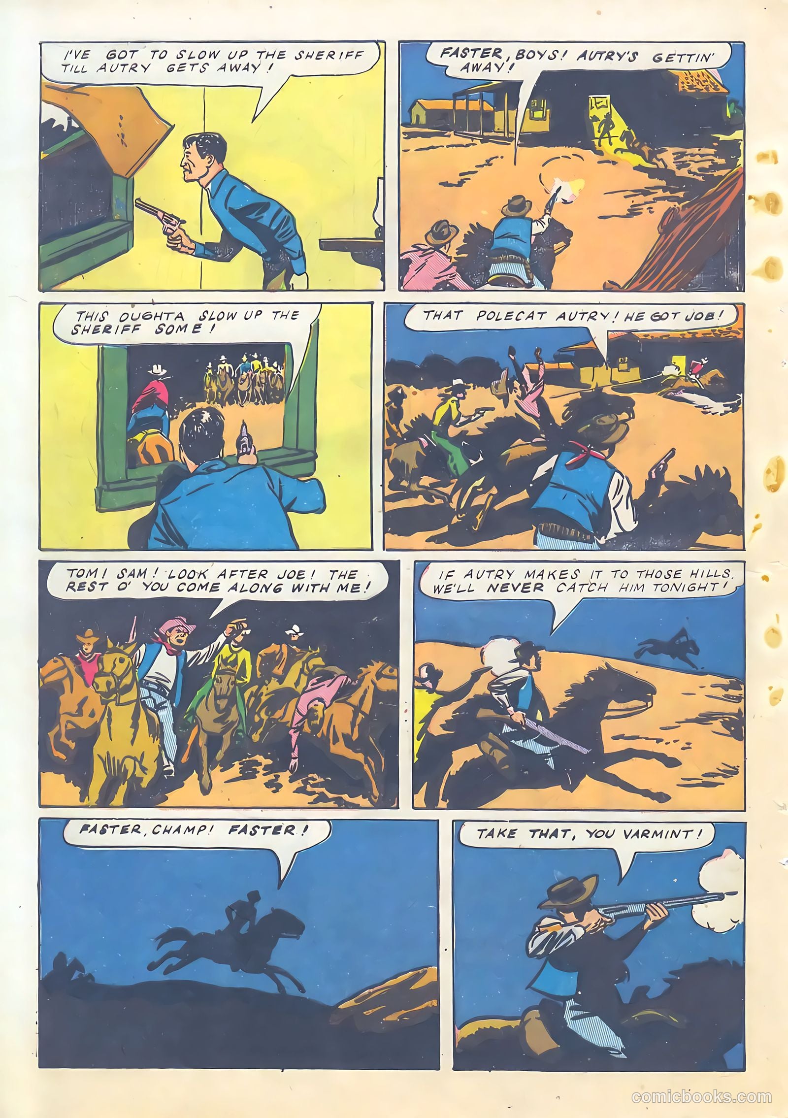 Gene Autry Comics #4 — page 42 of 52