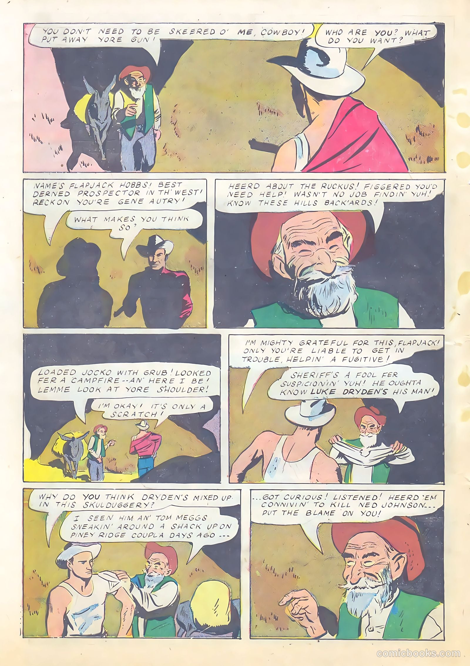 Gene Autry Comics #4 — page 44 of 52