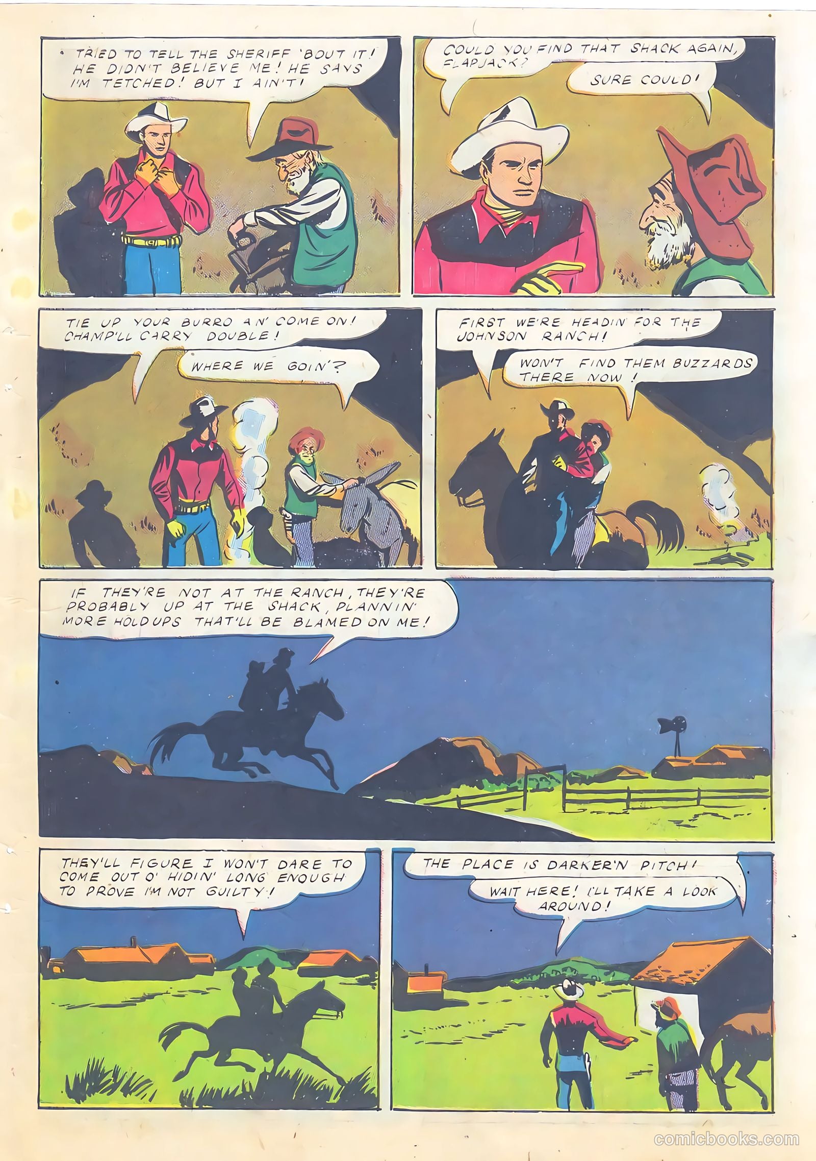 Gene Autry Comics #4 — page 45 of 52