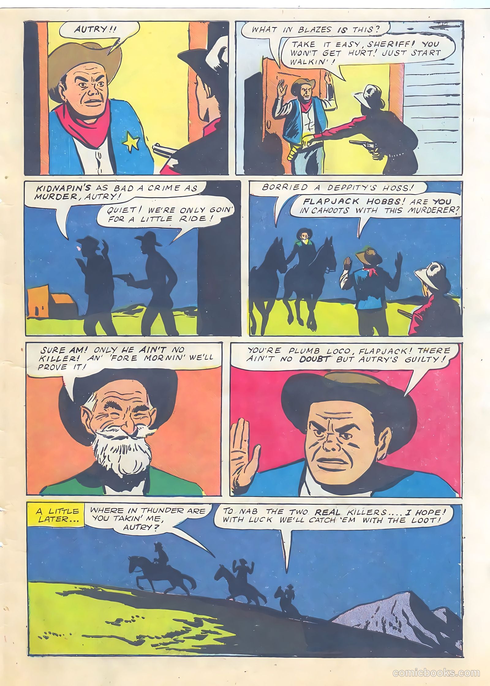 Gene Autry Comics #4 — page 47 of 52