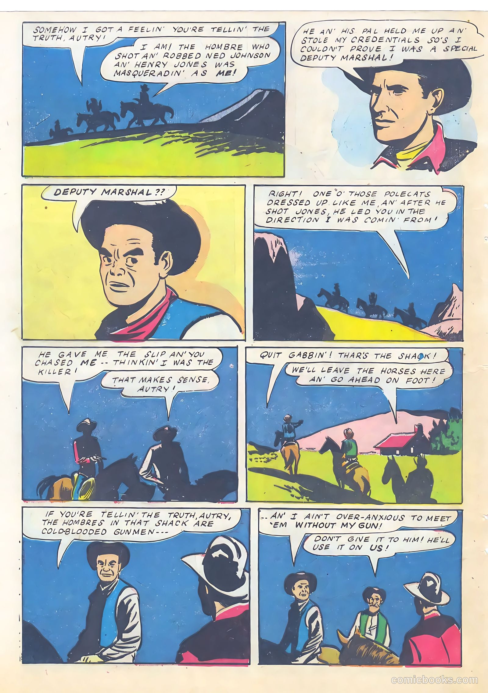 Gene Autry Comics #4 — page 48 of 52
