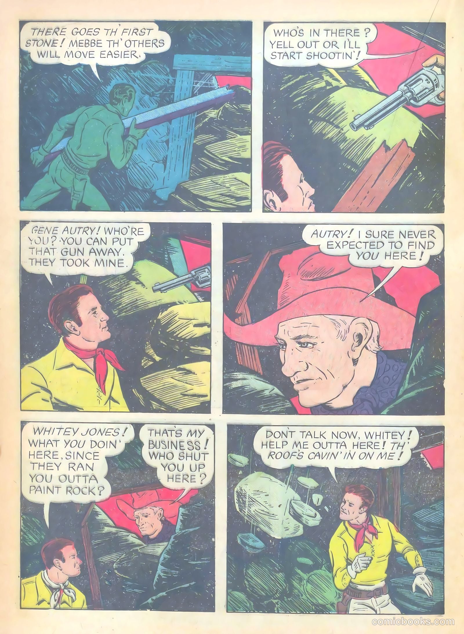 Gene Autry Comics #5 — page 36 of 68