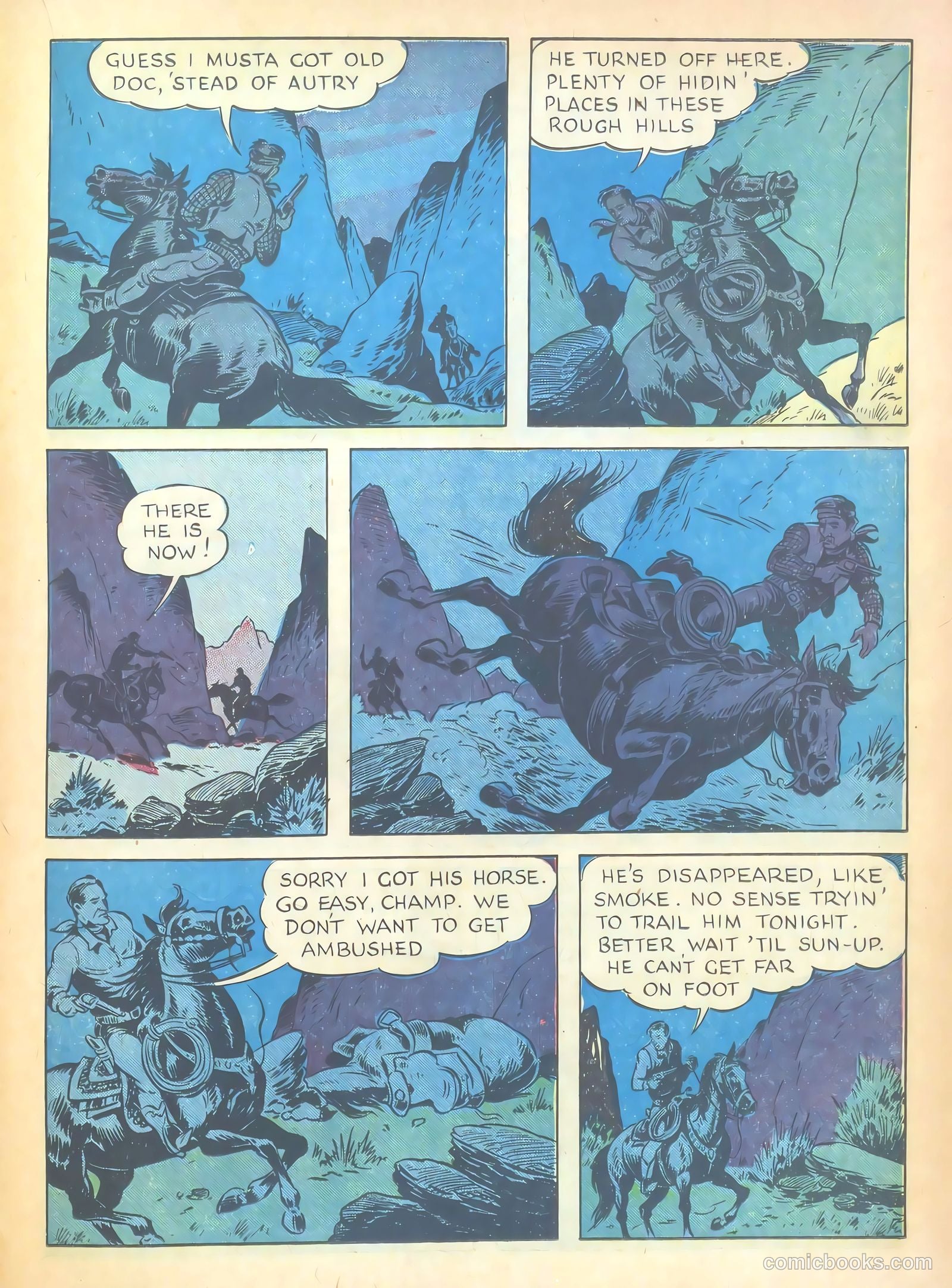 Gene Autry Comics #5 — page 45 of 68