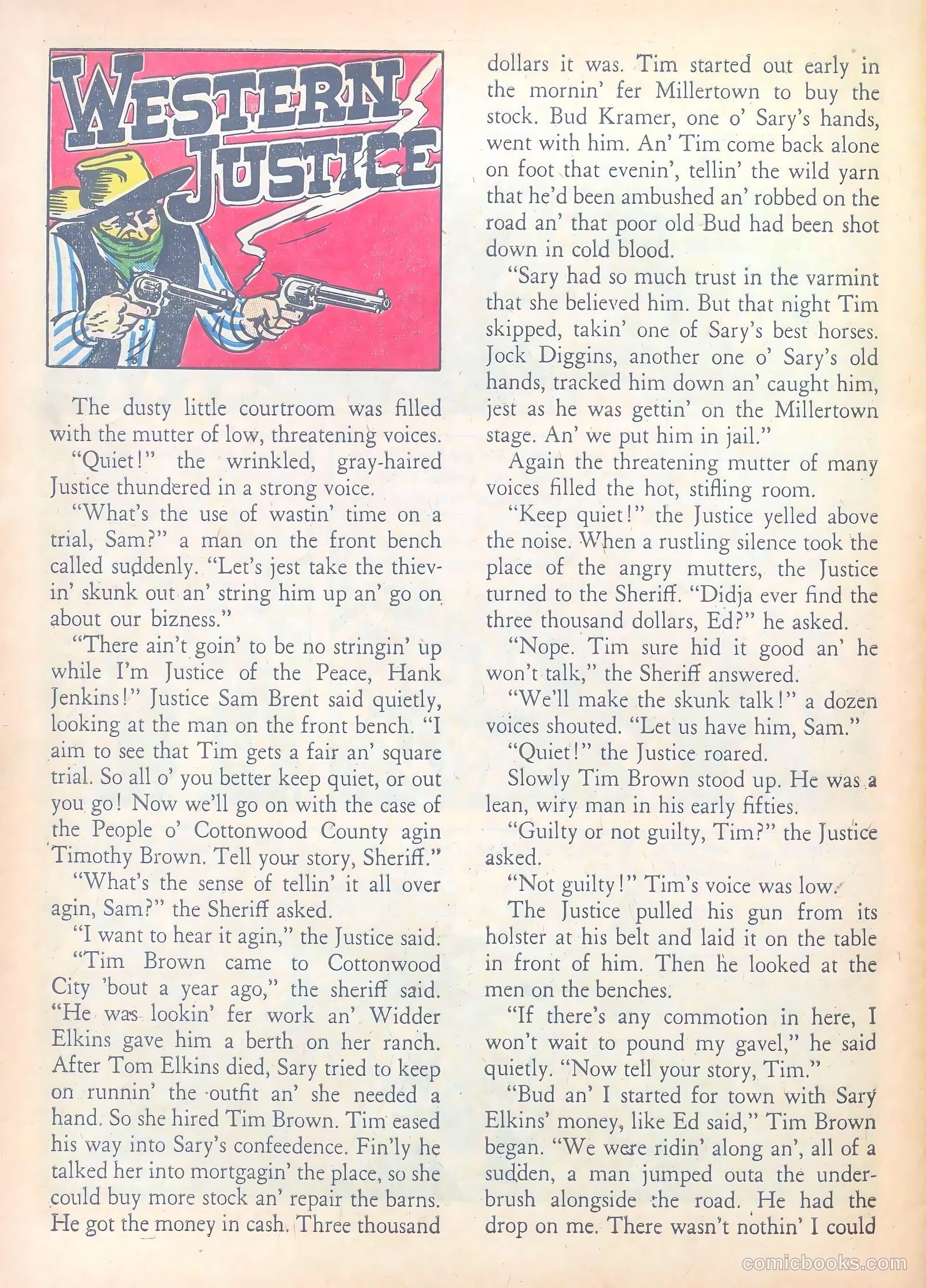 Gene Autry Comics #5 — page 56 of 68