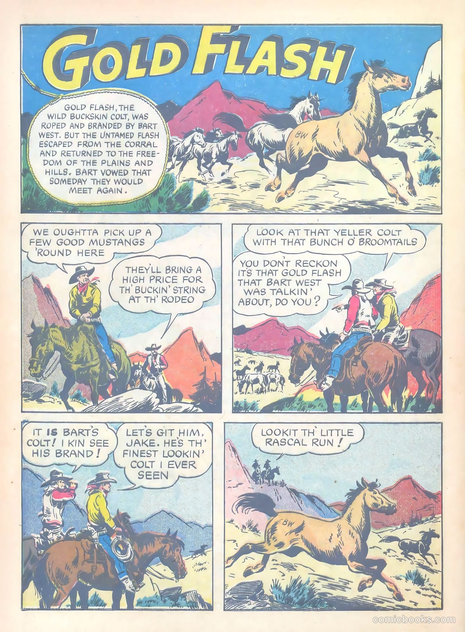 Gene Autry Comics #5 — page 62 of 68