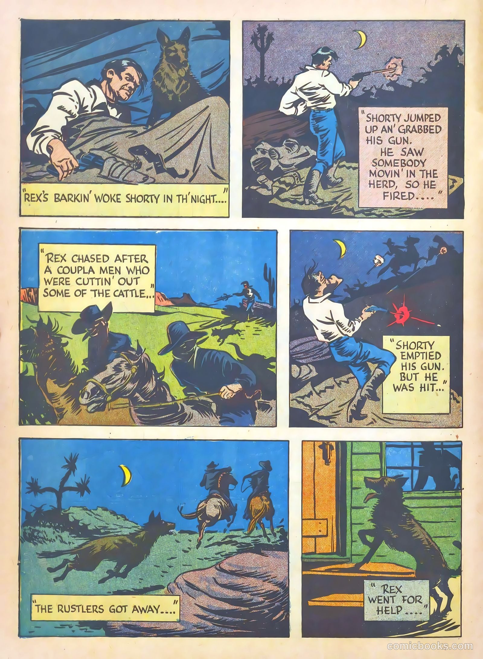 Gene Autry Comics #7 — page 8 of 68