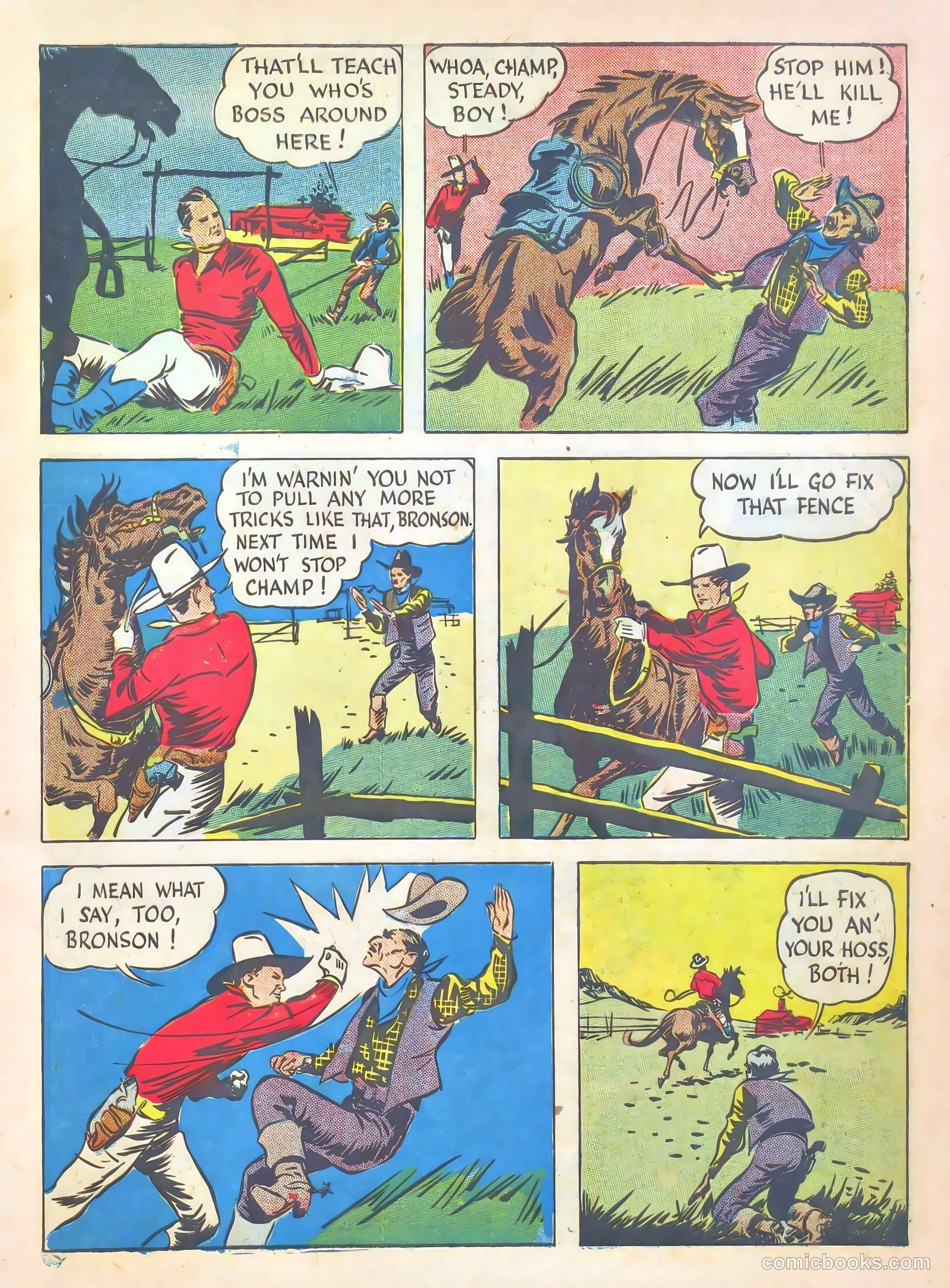 Gene Autry Comics #7 — page 11 of 68