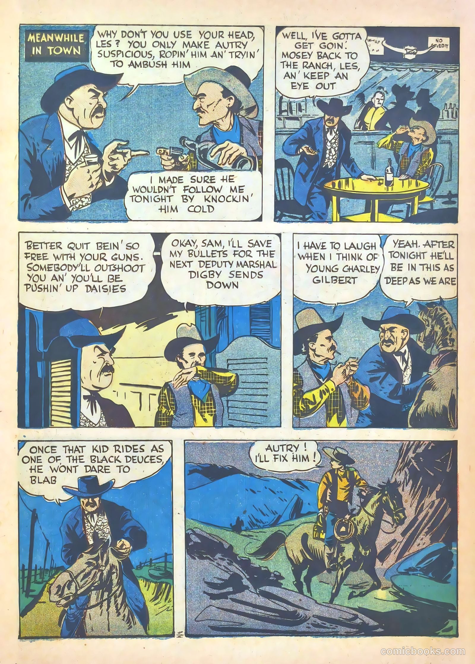 Gene Autry Comics #7 — page 19 of 68
