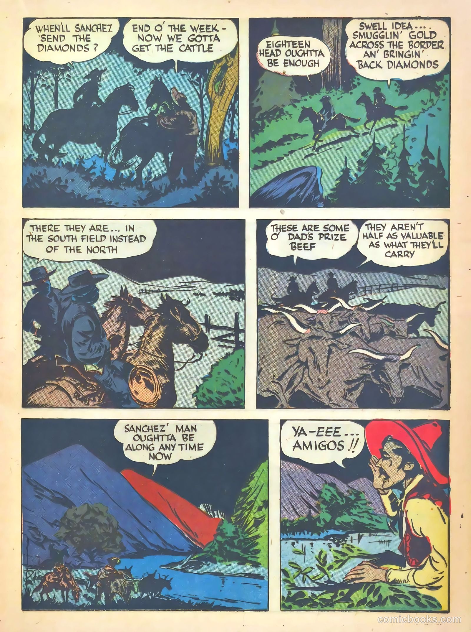 Gene Autry Comics #7 — page 23 of 68
