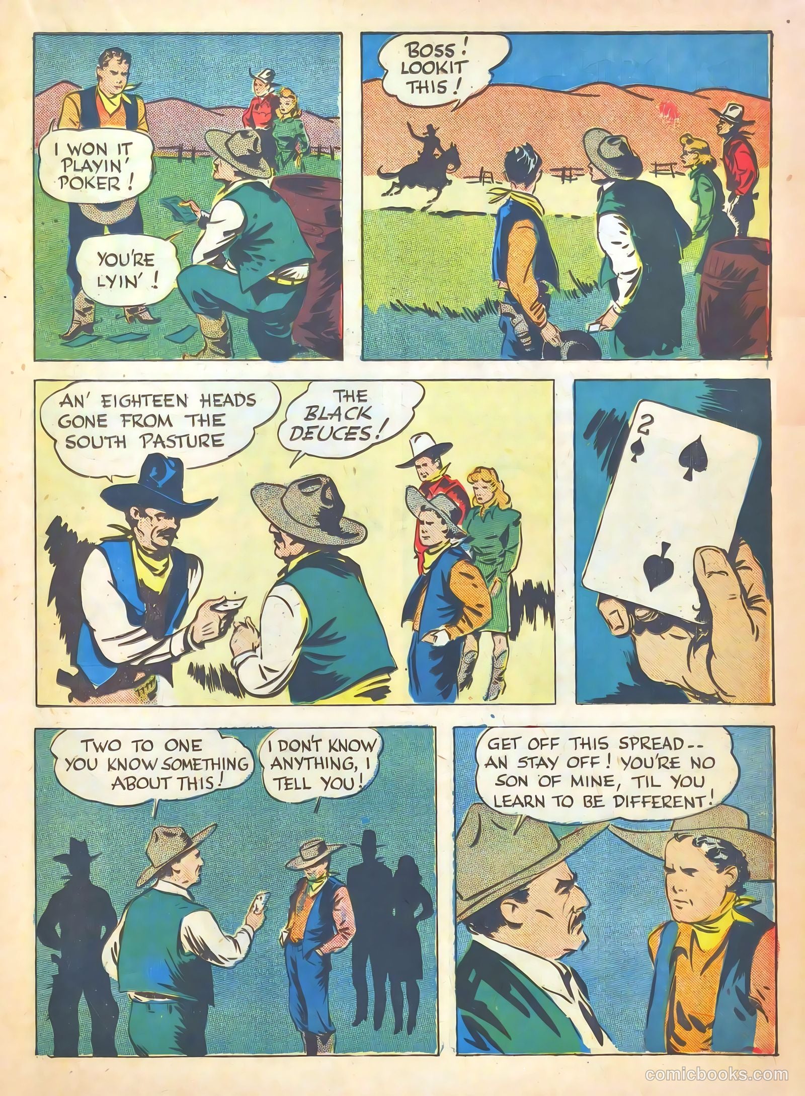 Gene Autry Comics #7 — page 27 of 68