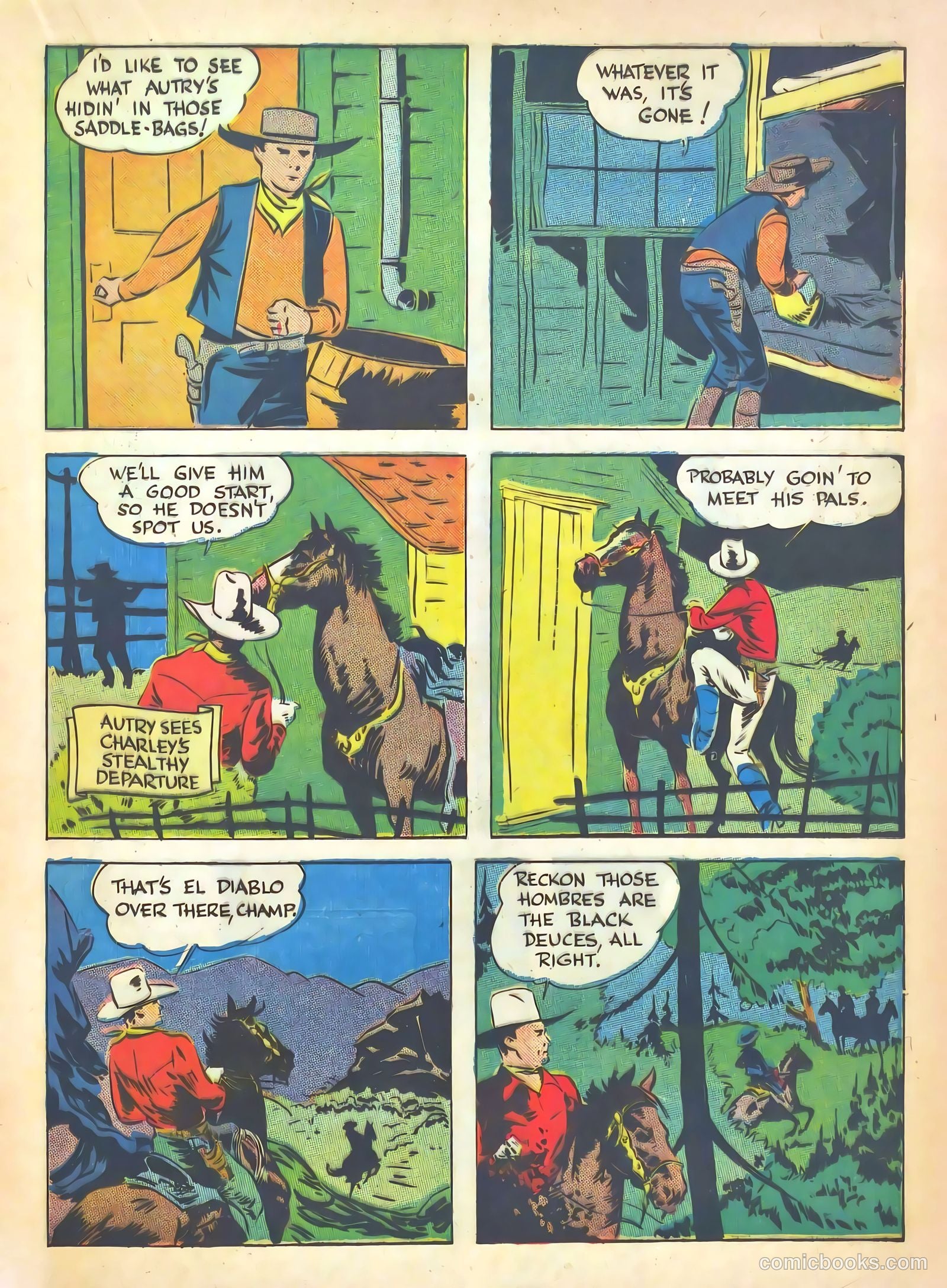 Gene Autry Comics #7 — page 33 of 68