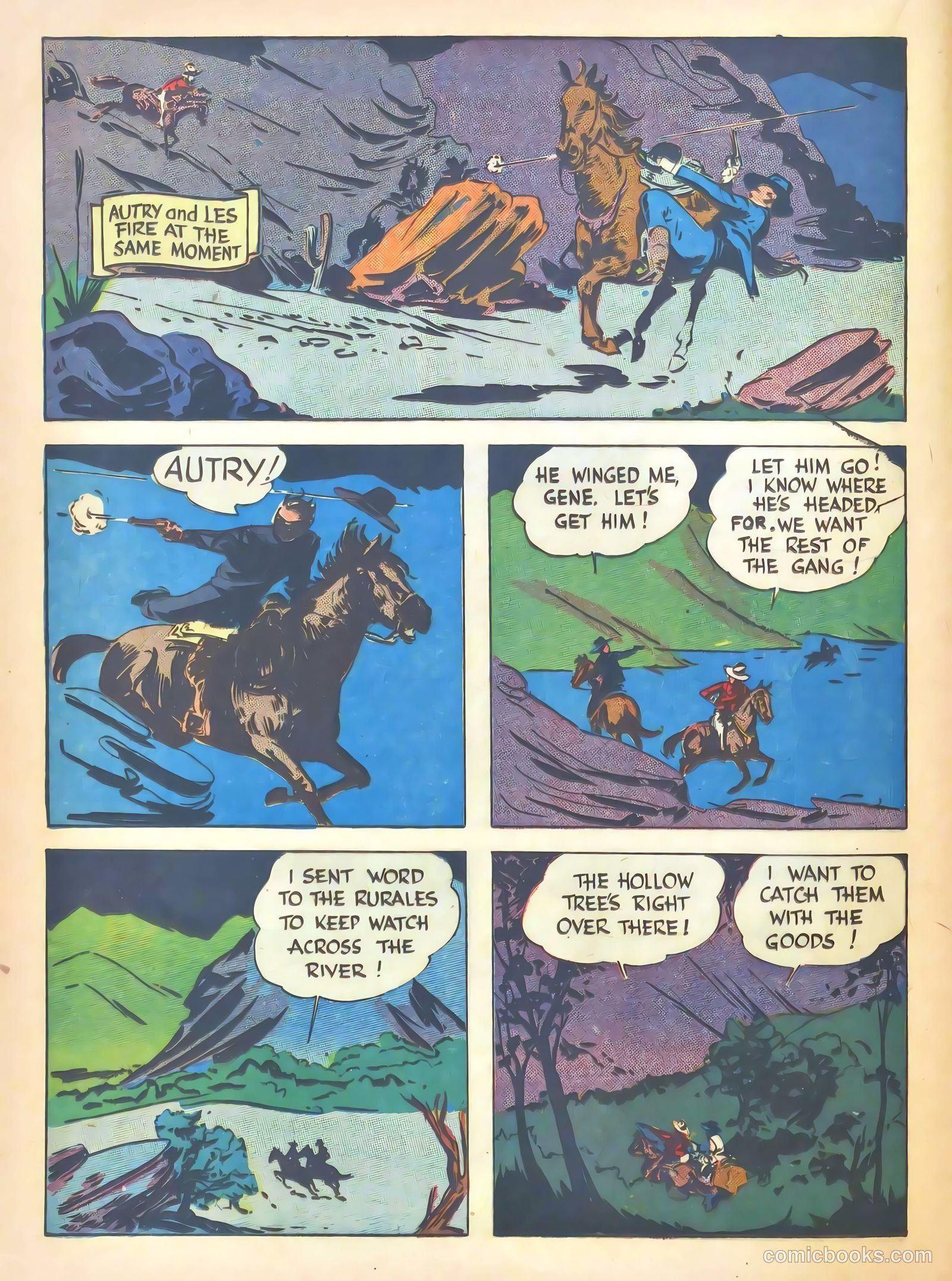 Gene Autry Comics #7 — page 46 of 68