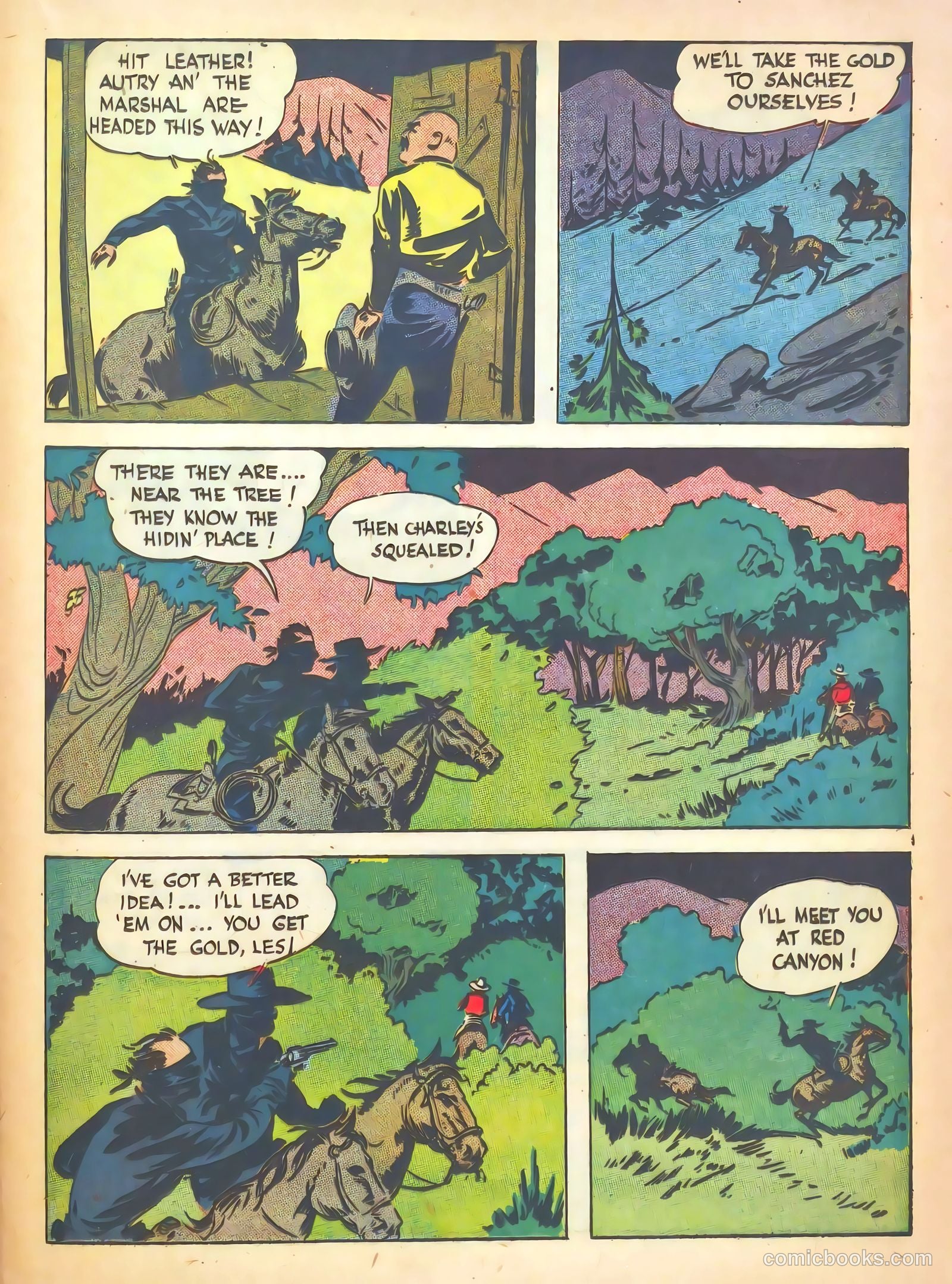 Gene Autry Comics #7 — page 47 of 68