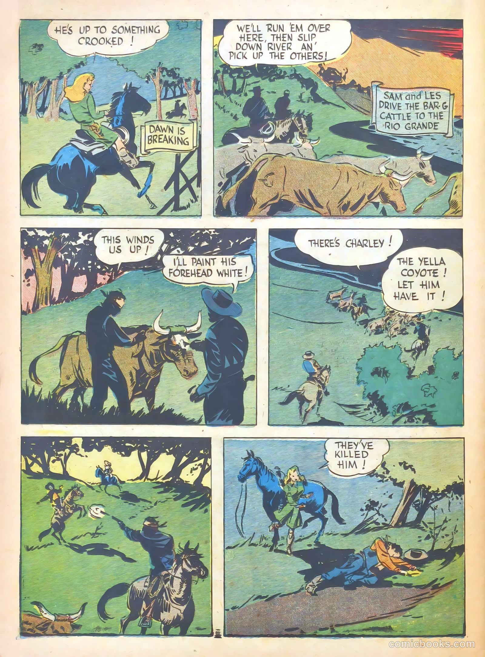 Gene Autry Comics #7 — page 50 of 68