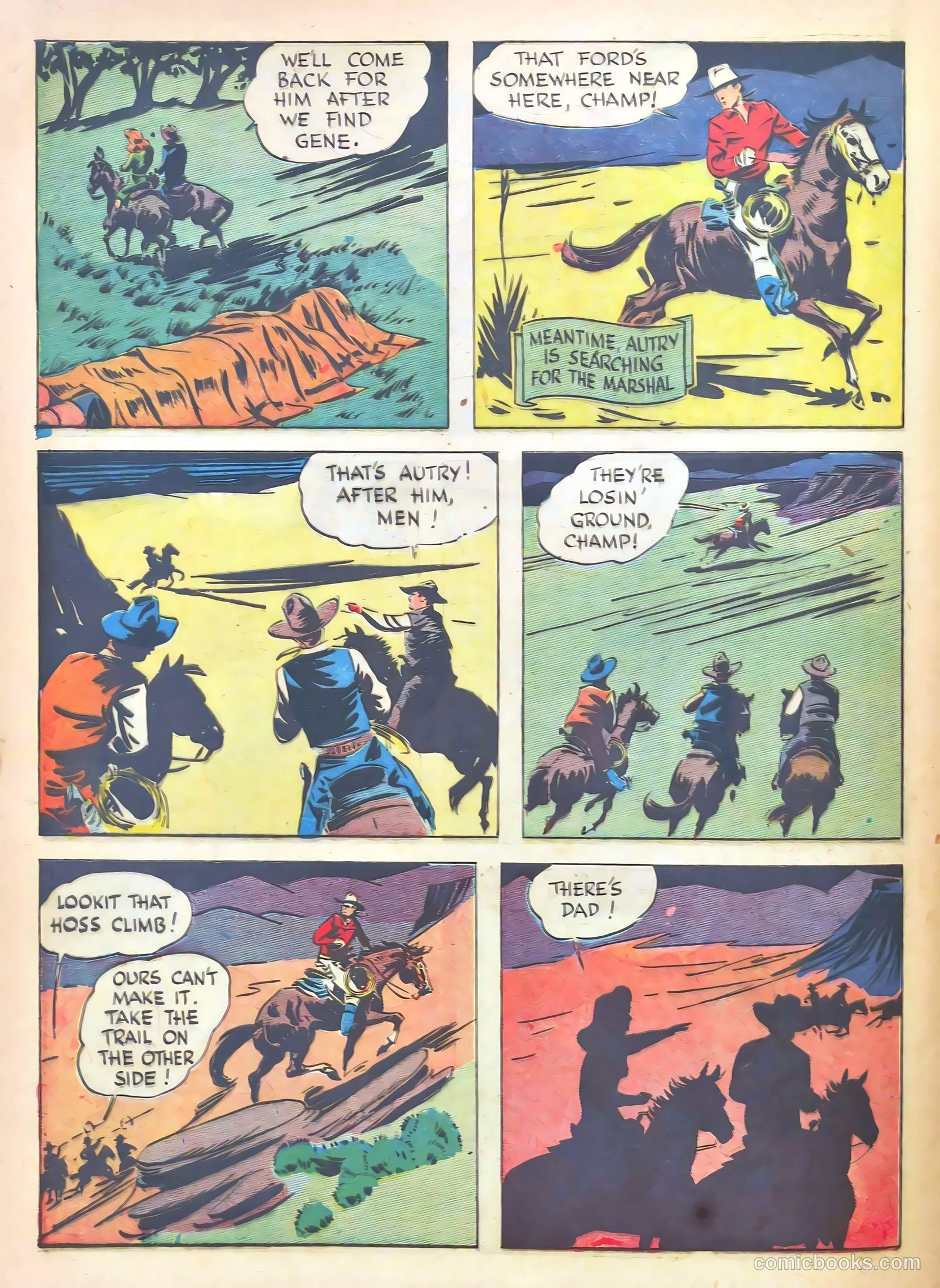 Gene Autry Comics #7 — page 52 of 68