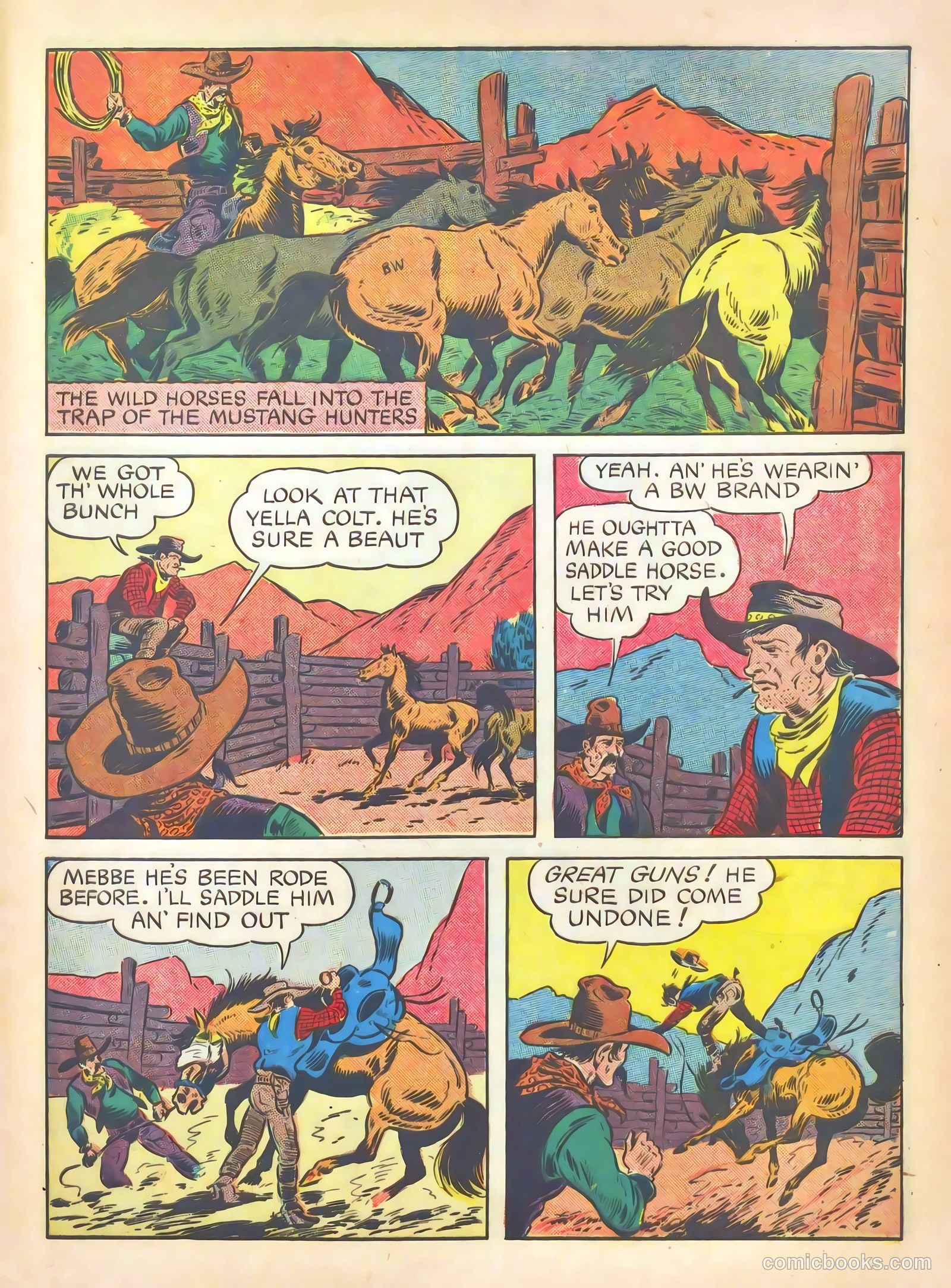 Gene Autry Comics #7 — page 63 of 68