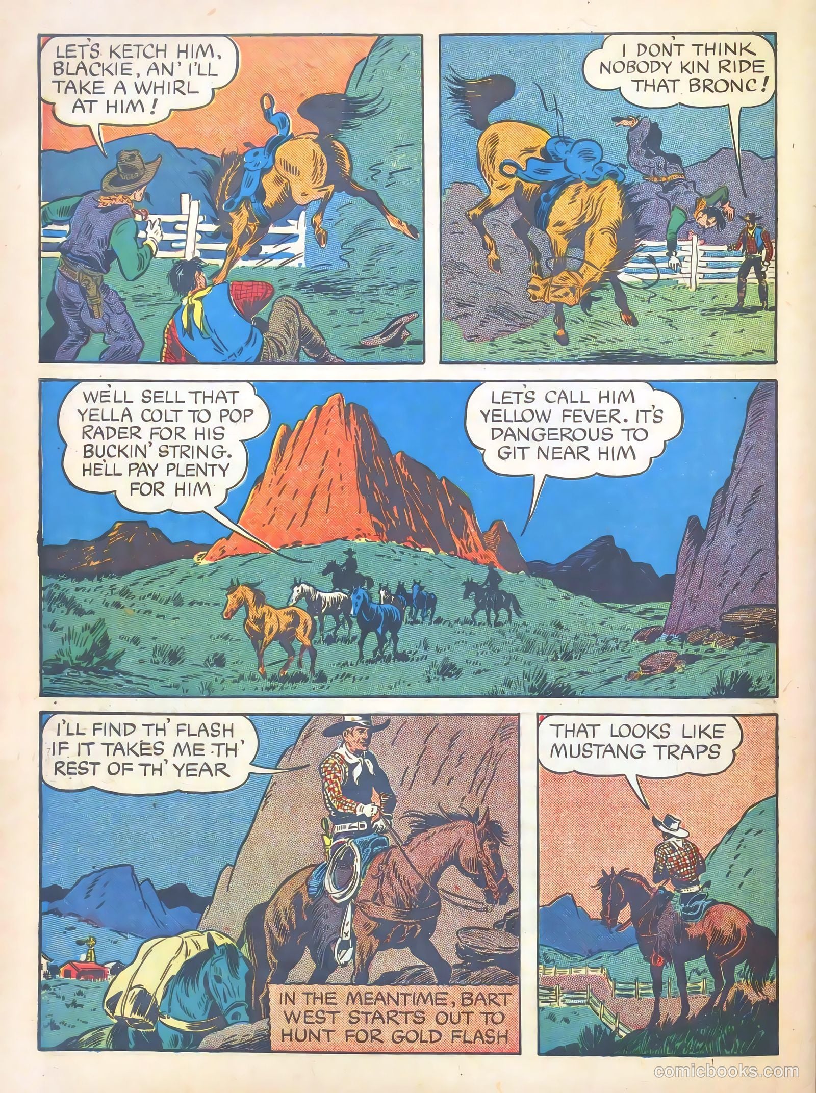 Gene Autry Comics #7 — page 64 of 68