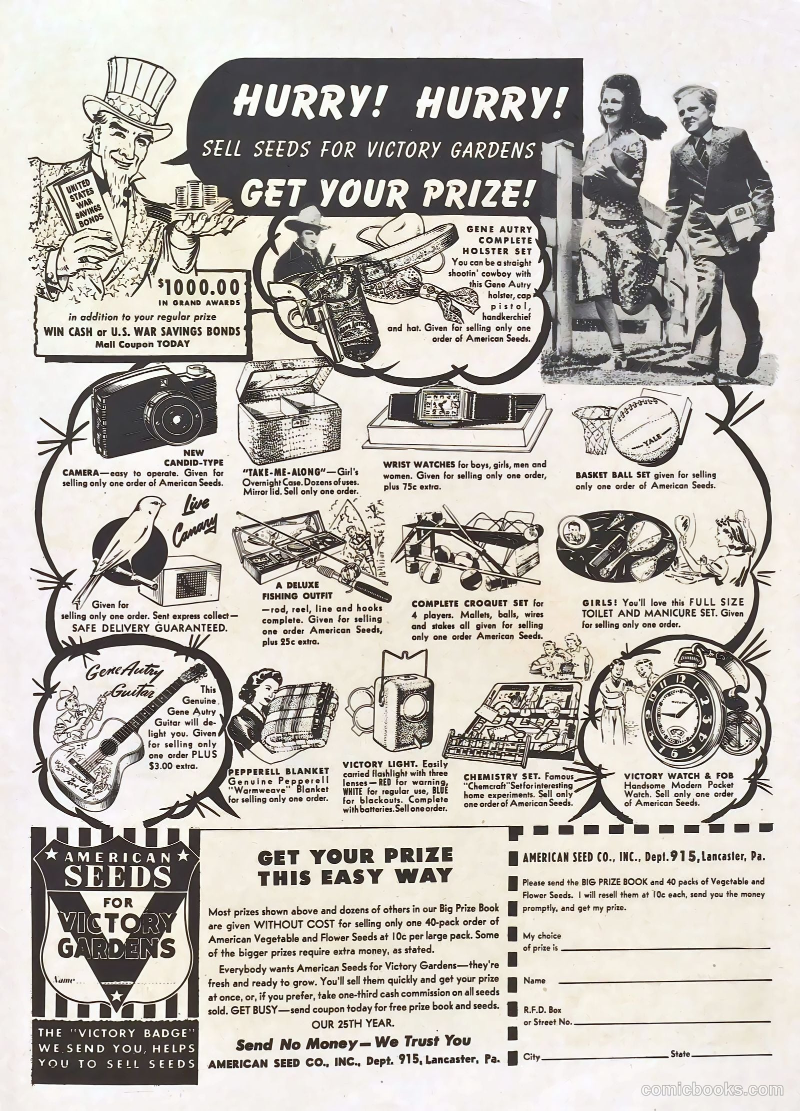Gene Autry Comics #7 — page 67 of 68
