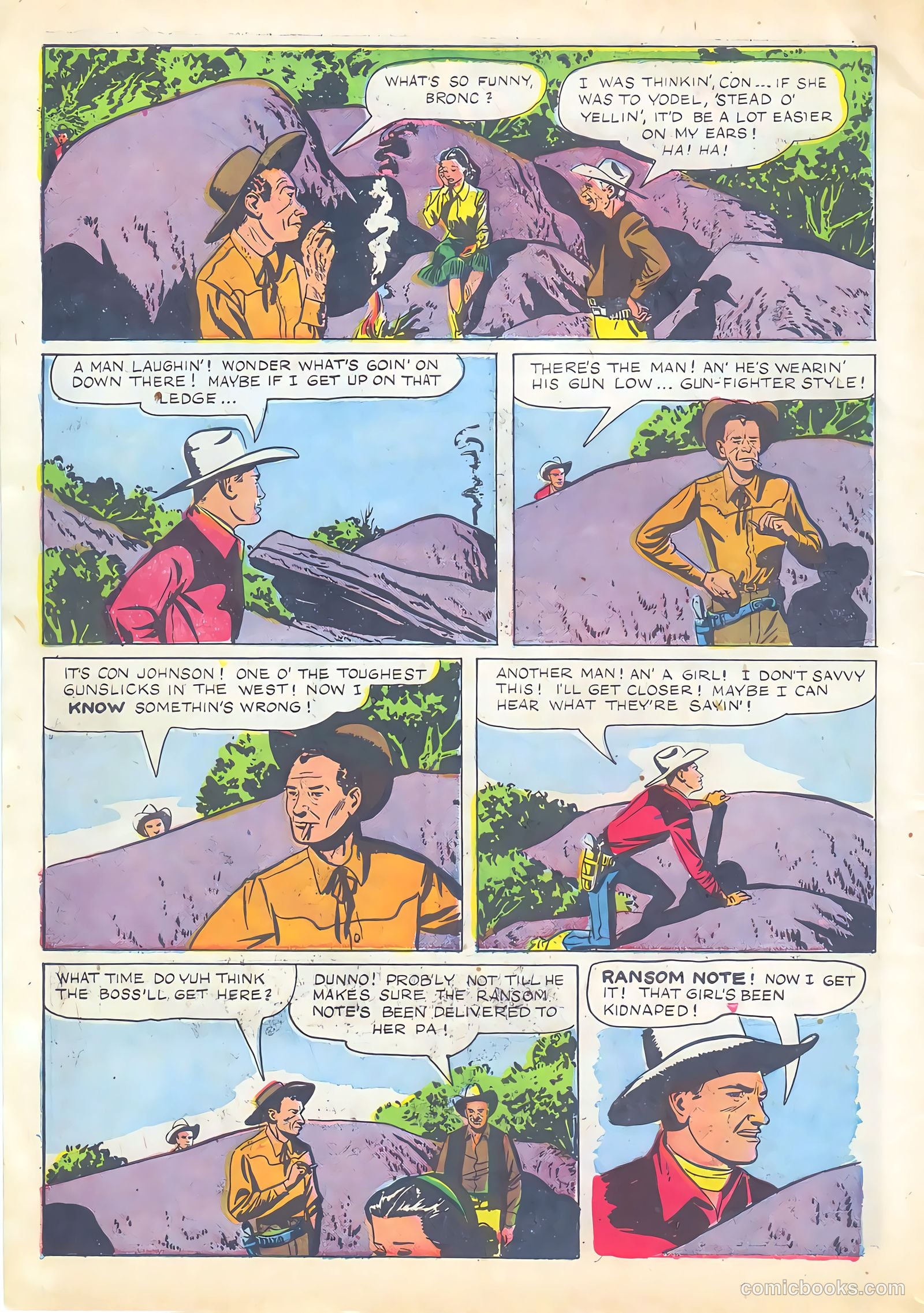 Gene Autry Comics #8 — page 4 of 52