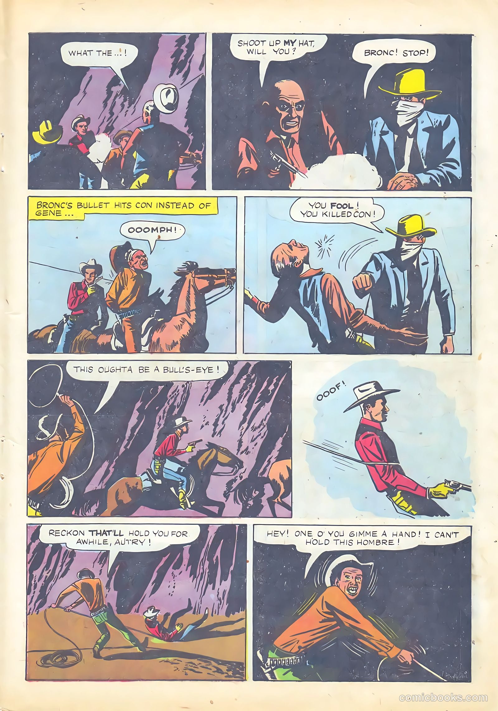Gene Autry Comics #8 — page 11 of 52