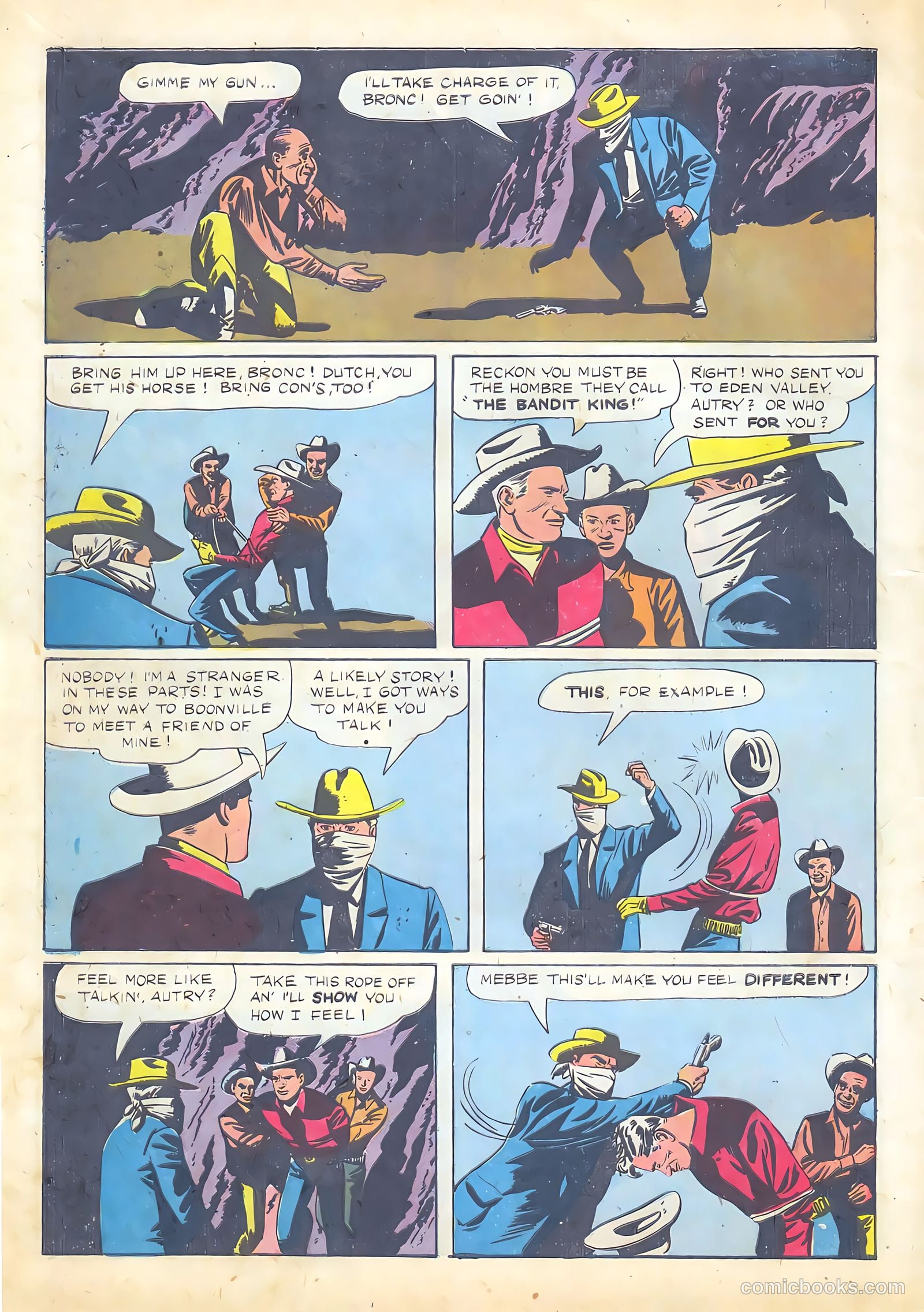 Gene Autry Comics #8 — page 12 of 52