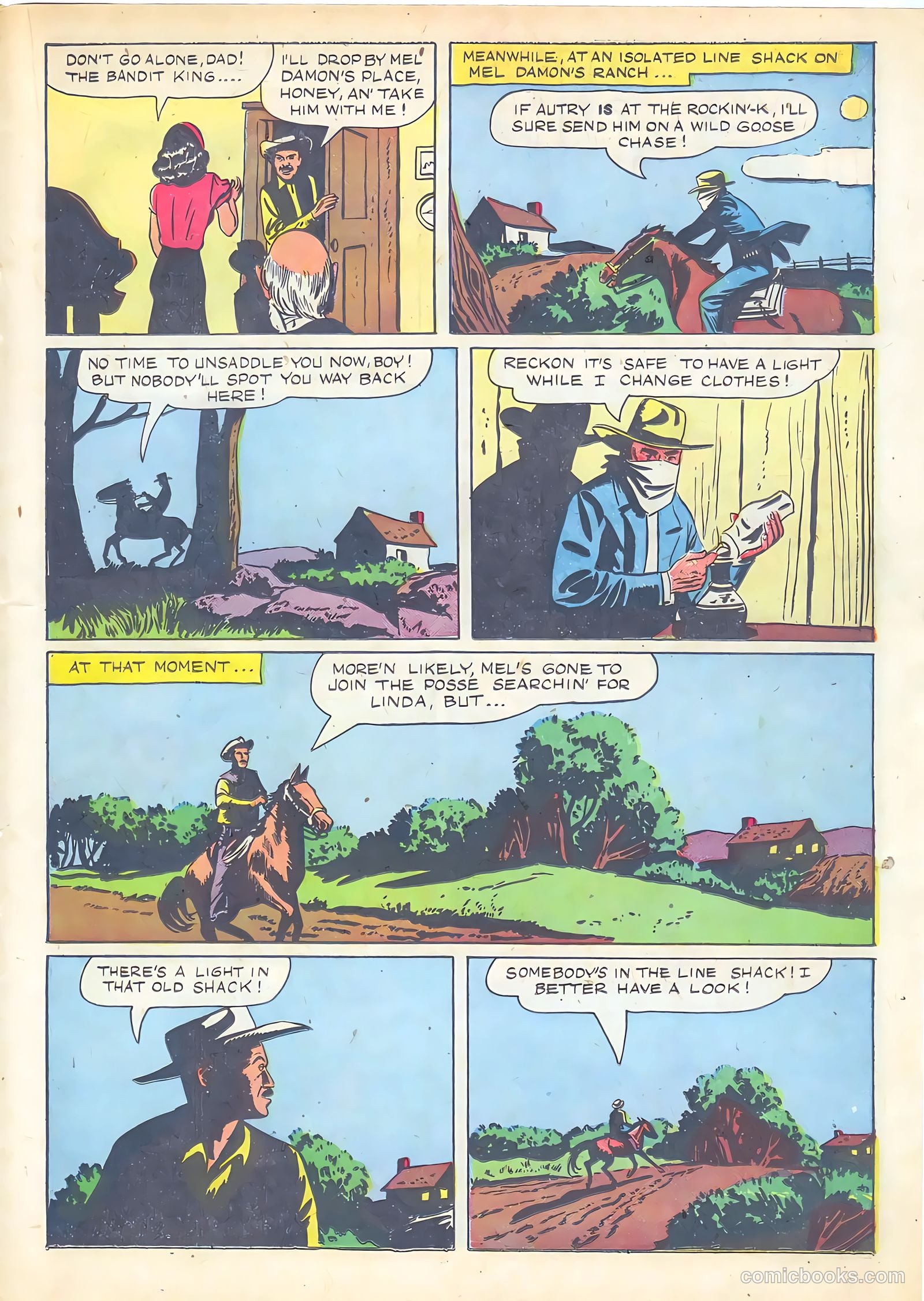 Gene Autry Comics #8 — page 19 of 52