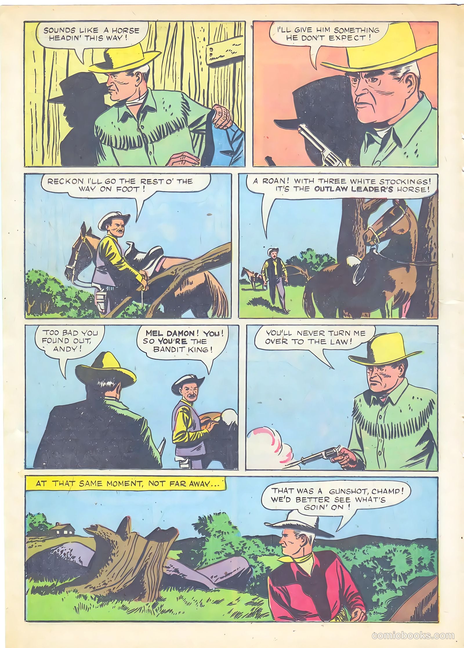 Gene Autry Comics #8 — page 20 of 52