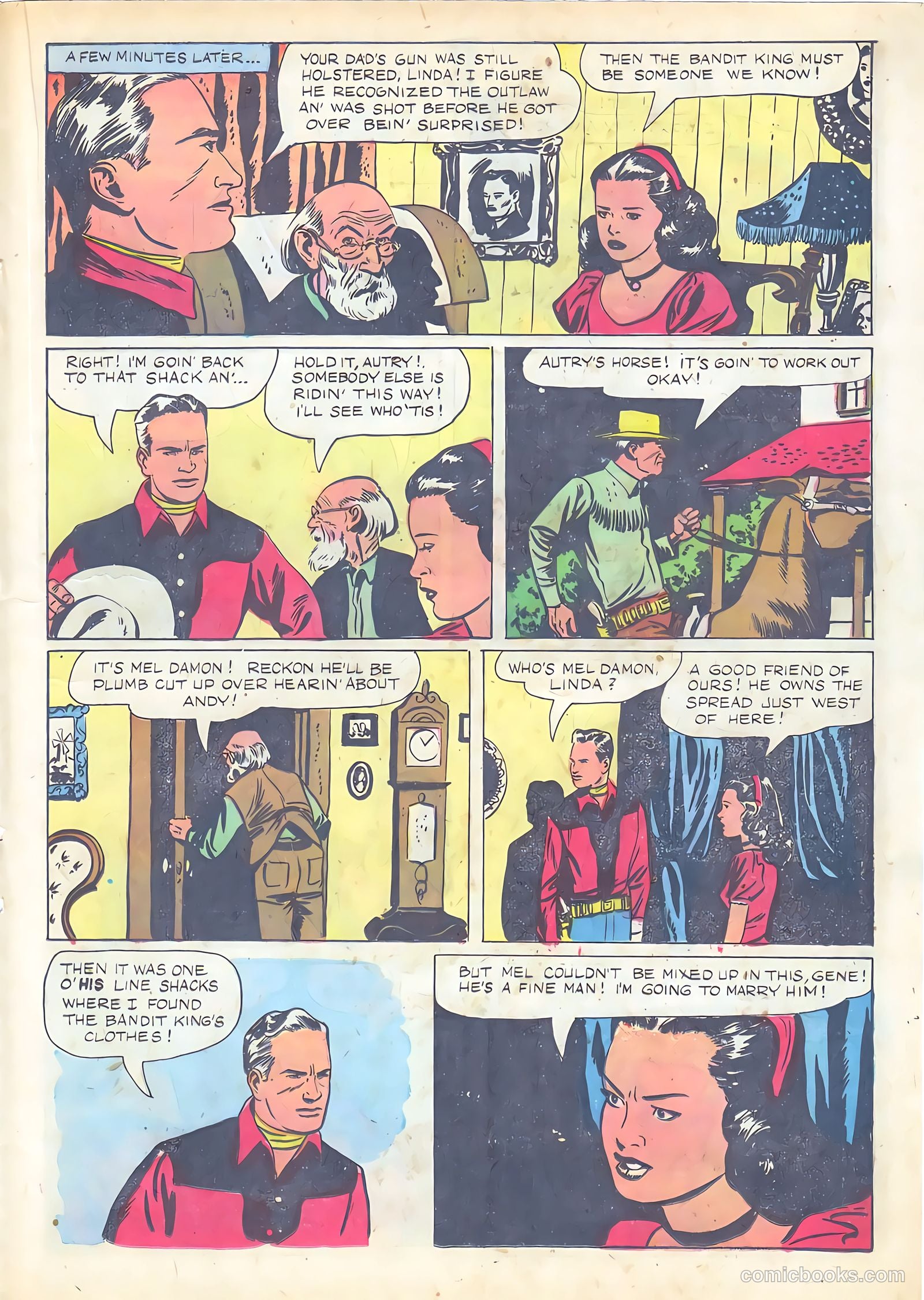 Gene Autry Comics #8 — page 23 of 52