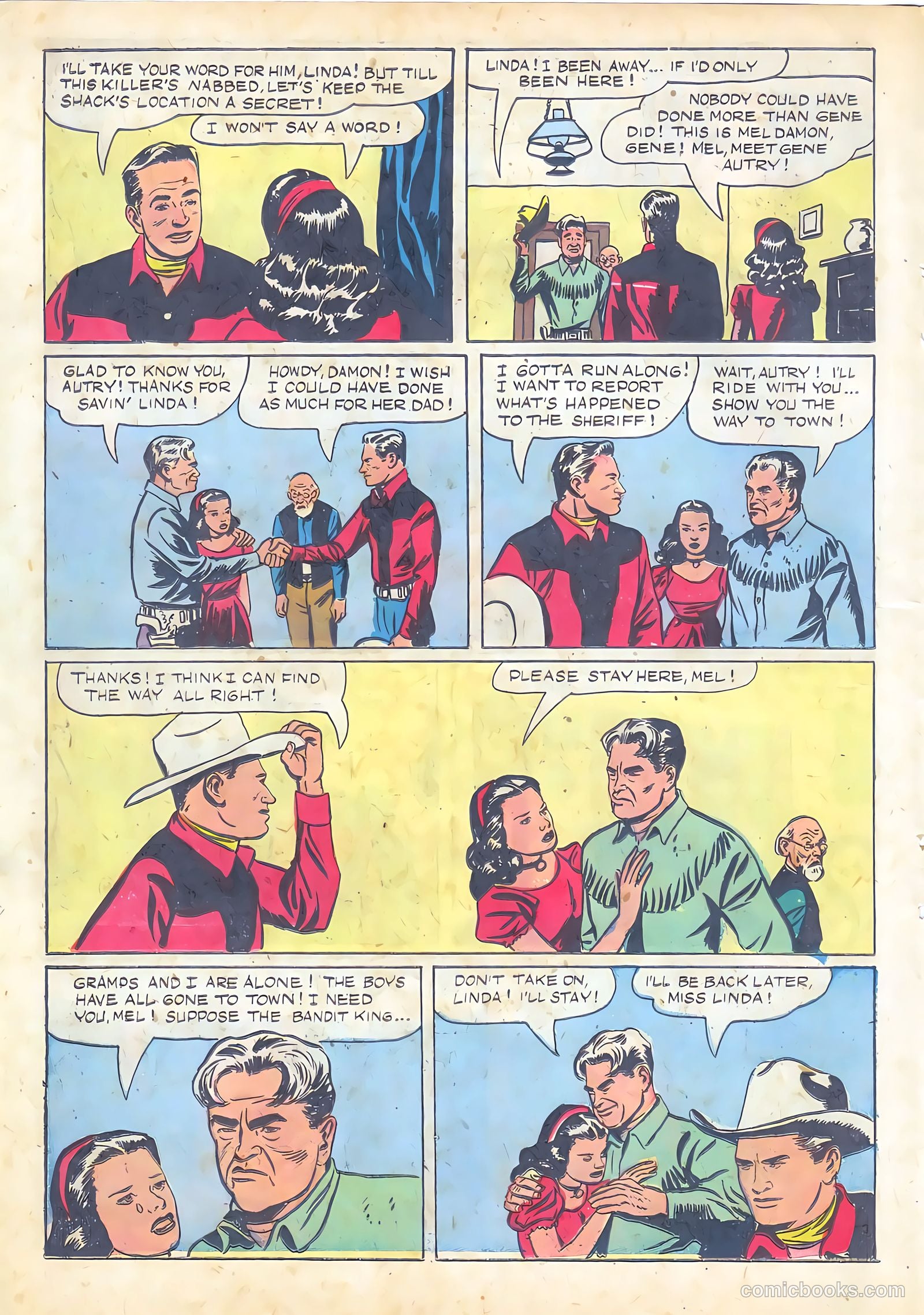 Gene Autry Comics #8 — page 24 of 52